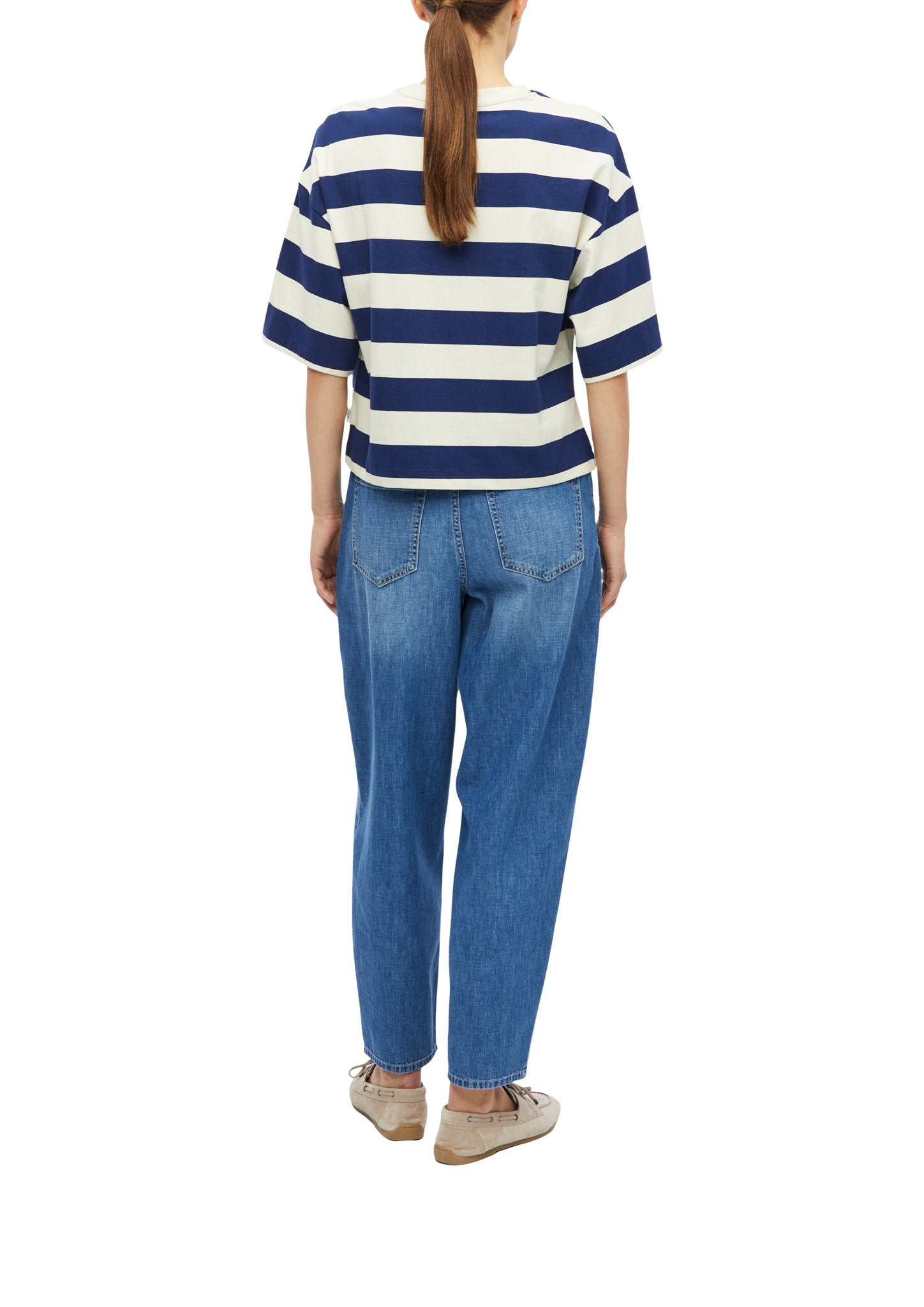 S. Oliver red Damen T-Shirts Blue