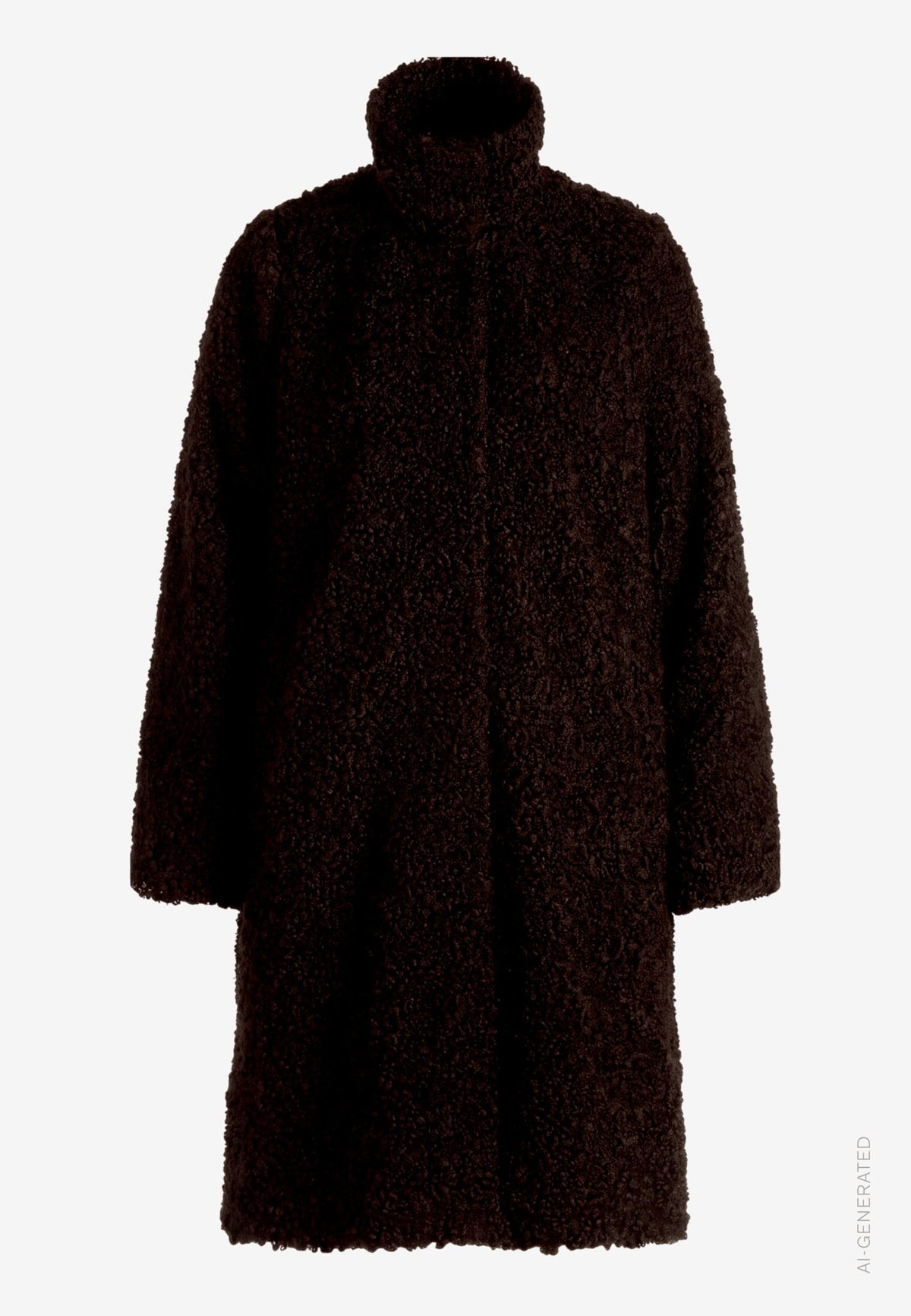 Zero Damen Mantel Chocolate Plum