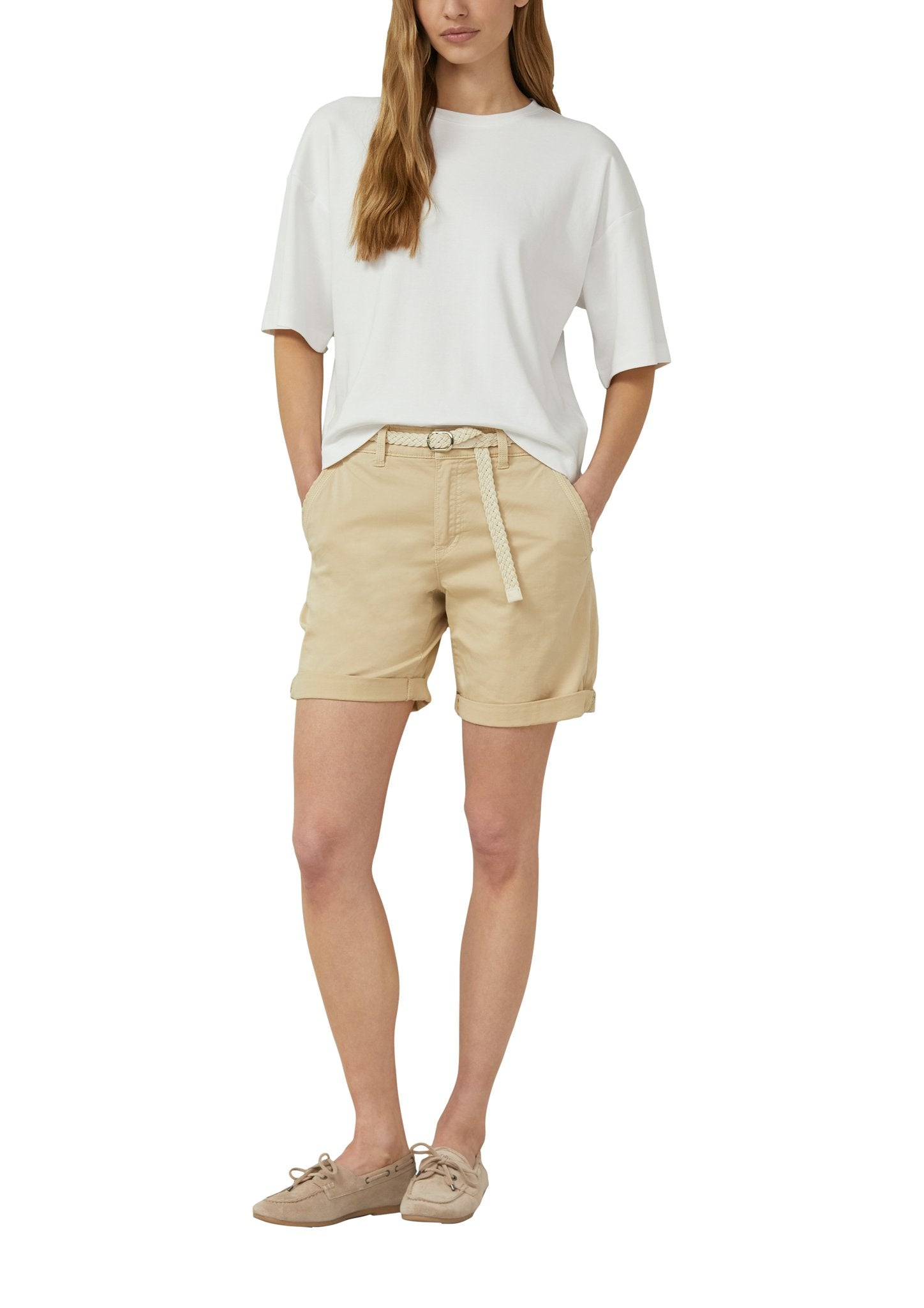 S. Oliver red Damen Shorts Brown