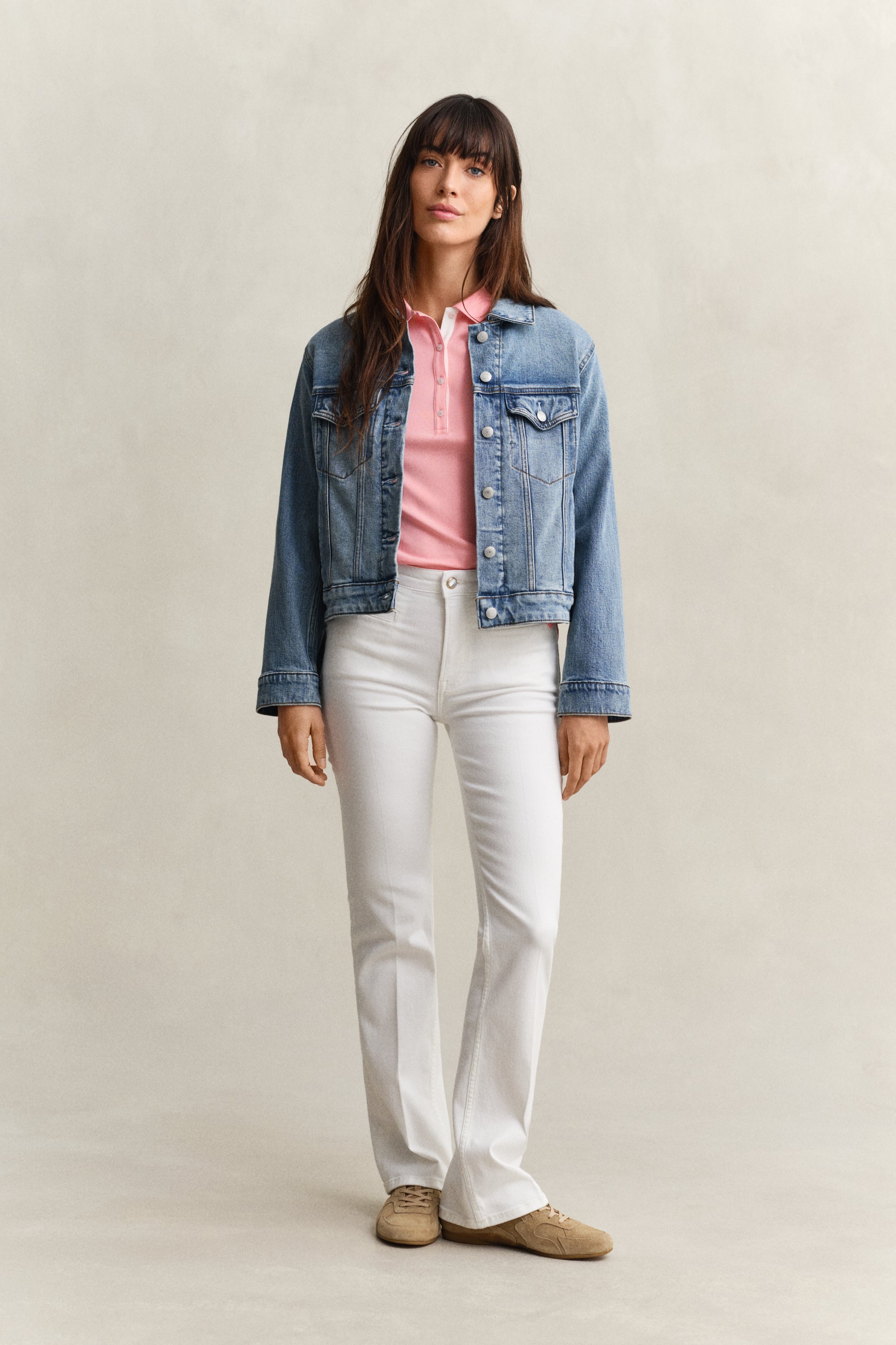 Gant Damen T-Shirts  Lilly Pink