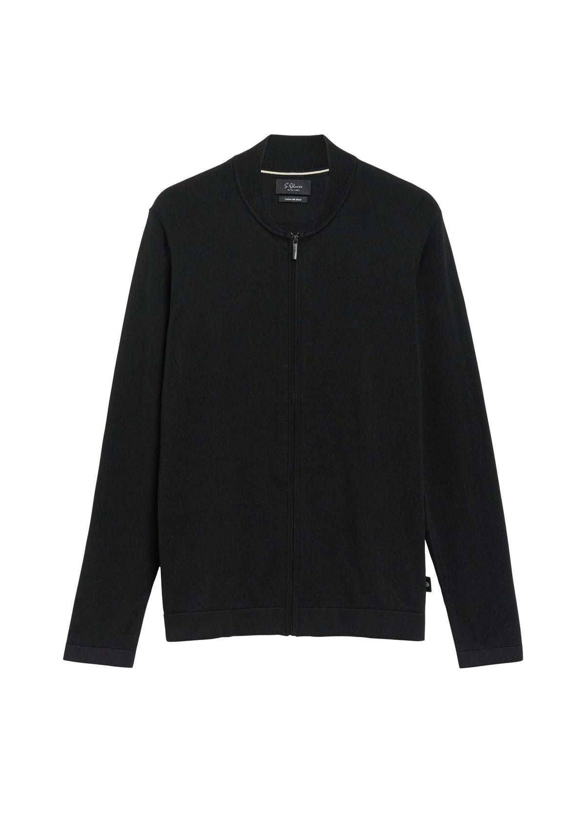 S. Oliver black Herren Strickjacken  Grey/Black