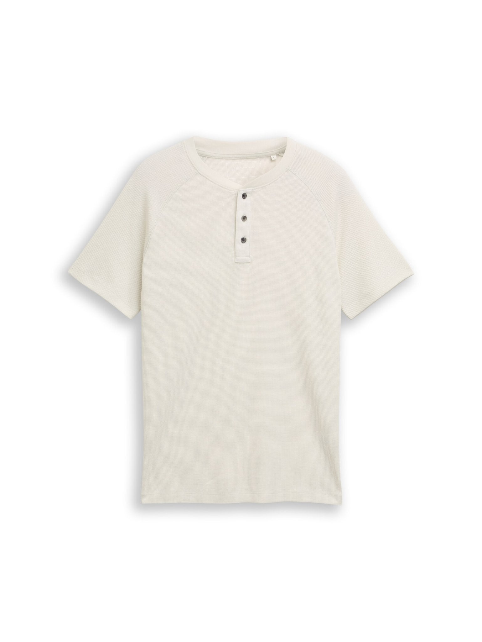 Tom Tailor denim Herren T-Shirts kurz Greyish White