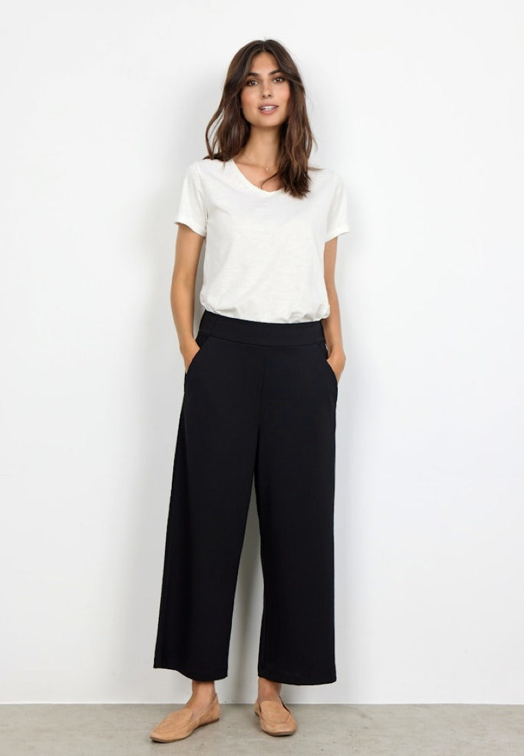 Soya Concept Damen Hosen Black