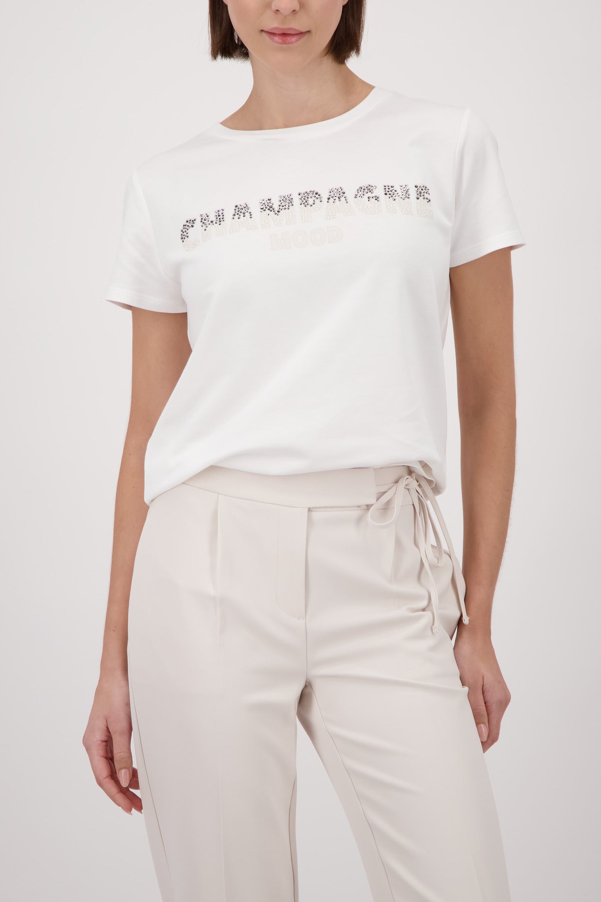 Monari Damen T-Shirts Off-White