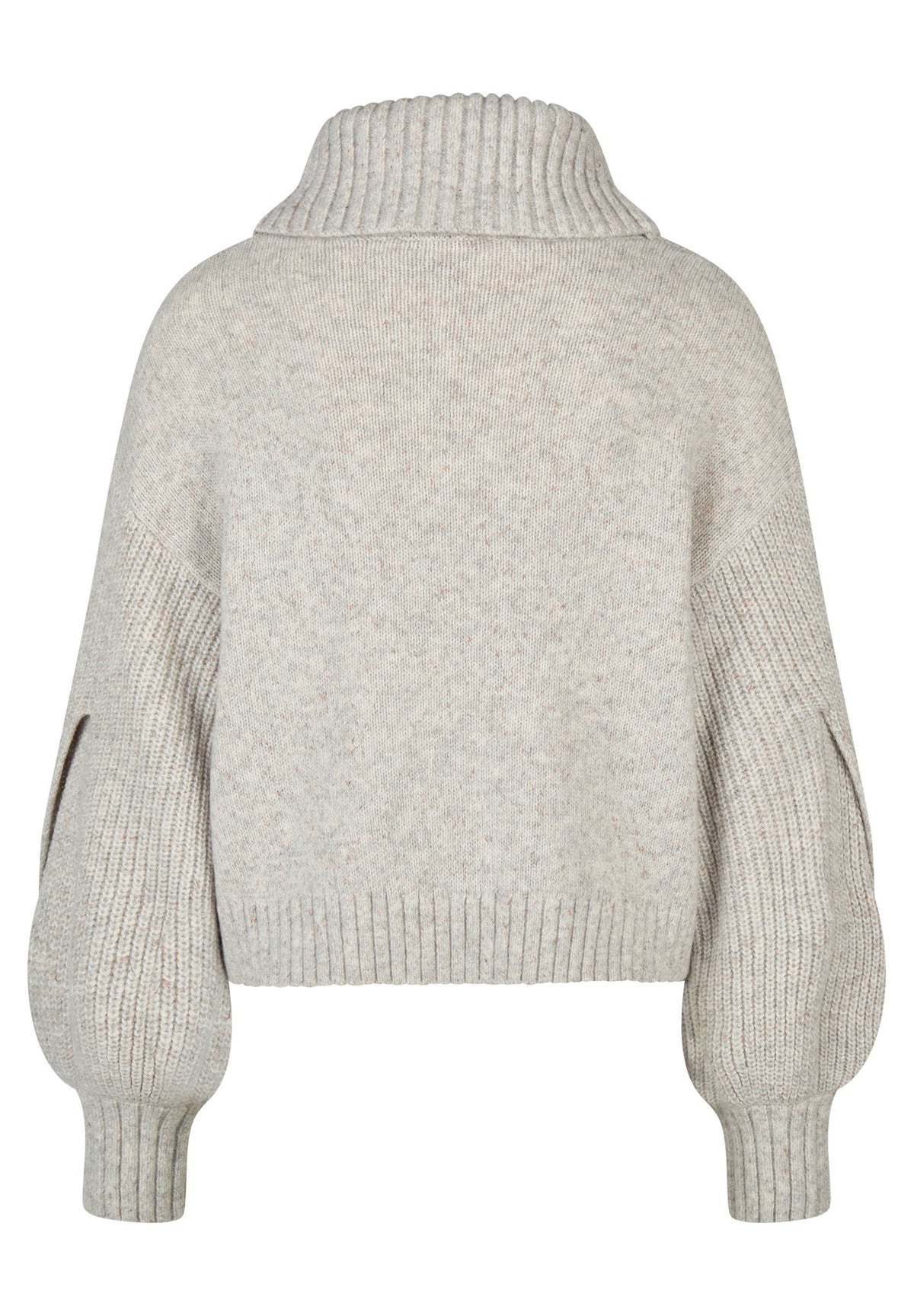 Le Comte Damen Pullover Perlgraumela