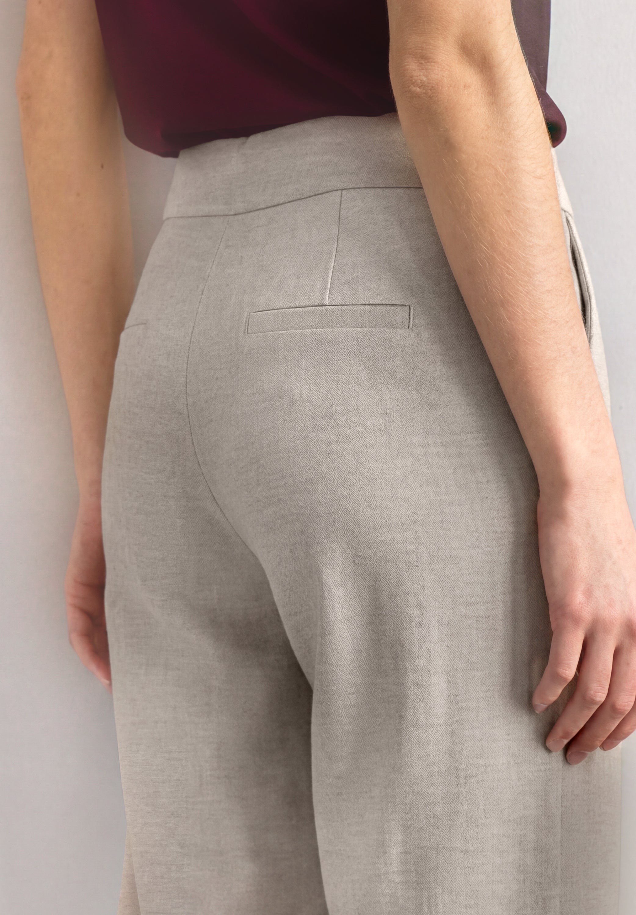 Street One Damen Hosen  Clay Sand