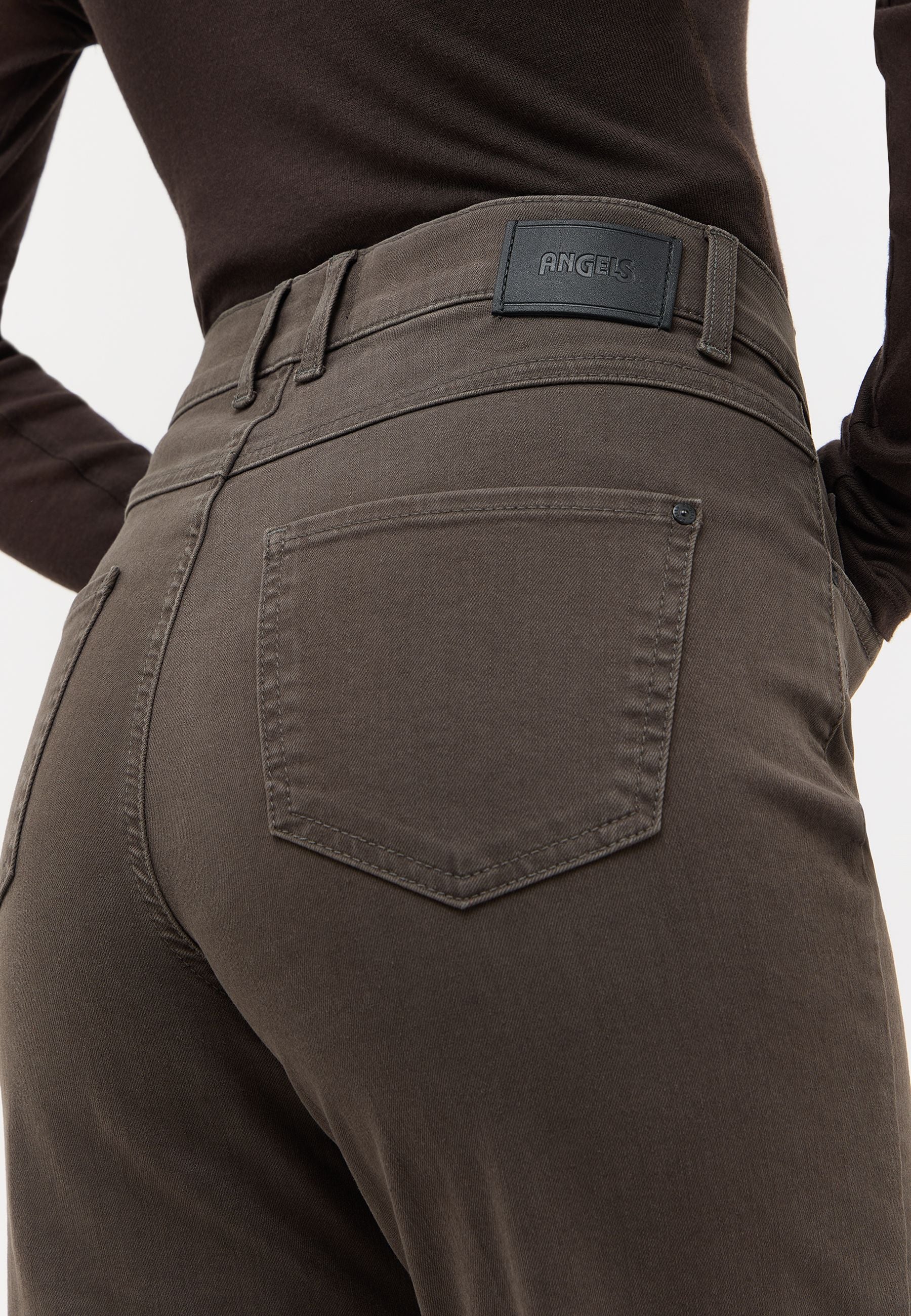 Angels Damen Jeans  Chocolate