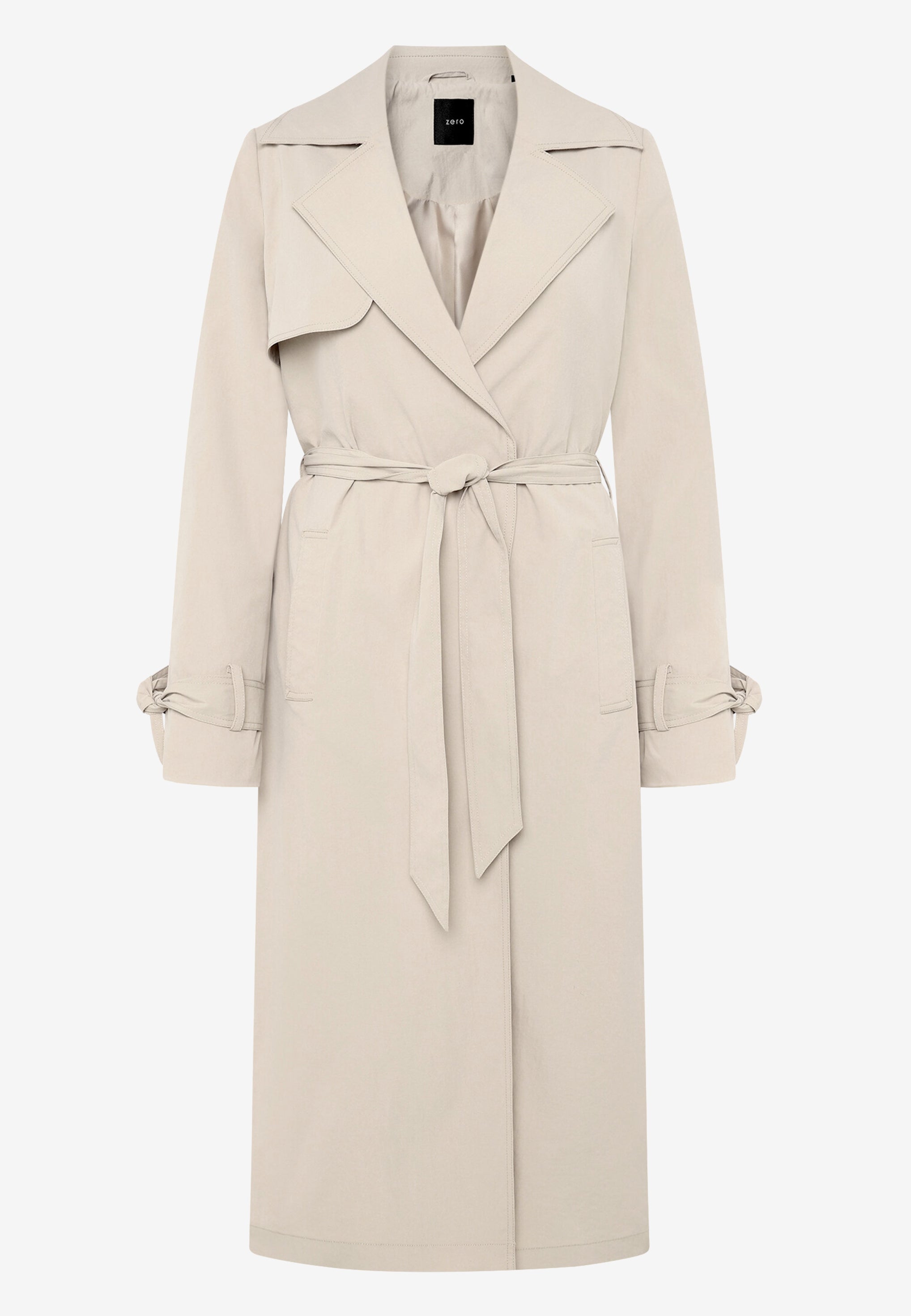 Zero Damen Mantel Light Sand