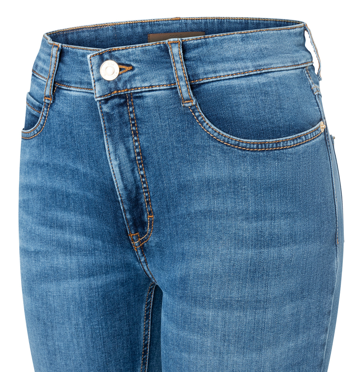 Mac Damen Jeans Medium Blue Aut
