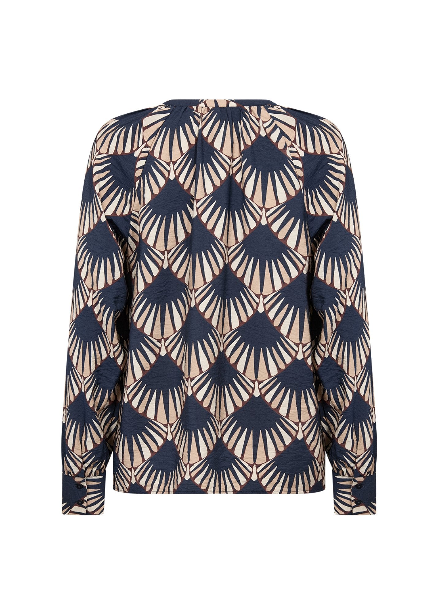 Soya Concept Damen T-Shirts Navy Combi
