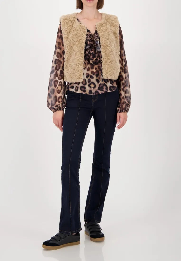 Monari Damen Outdoorwesten  Cinnamon