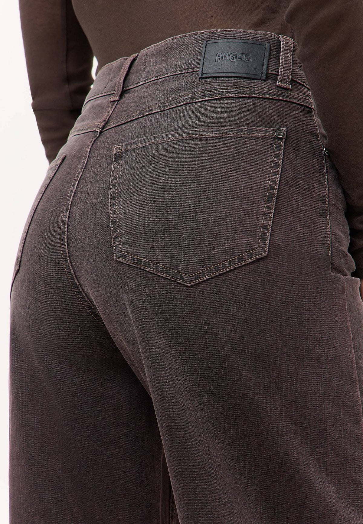 Angels Damen Jeans  Espresso