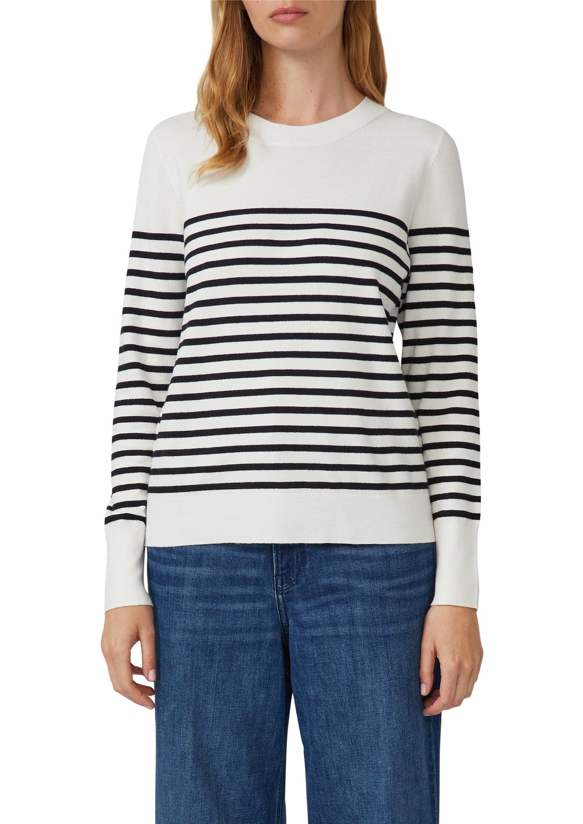 S. Oliver red Damen Pullover G White