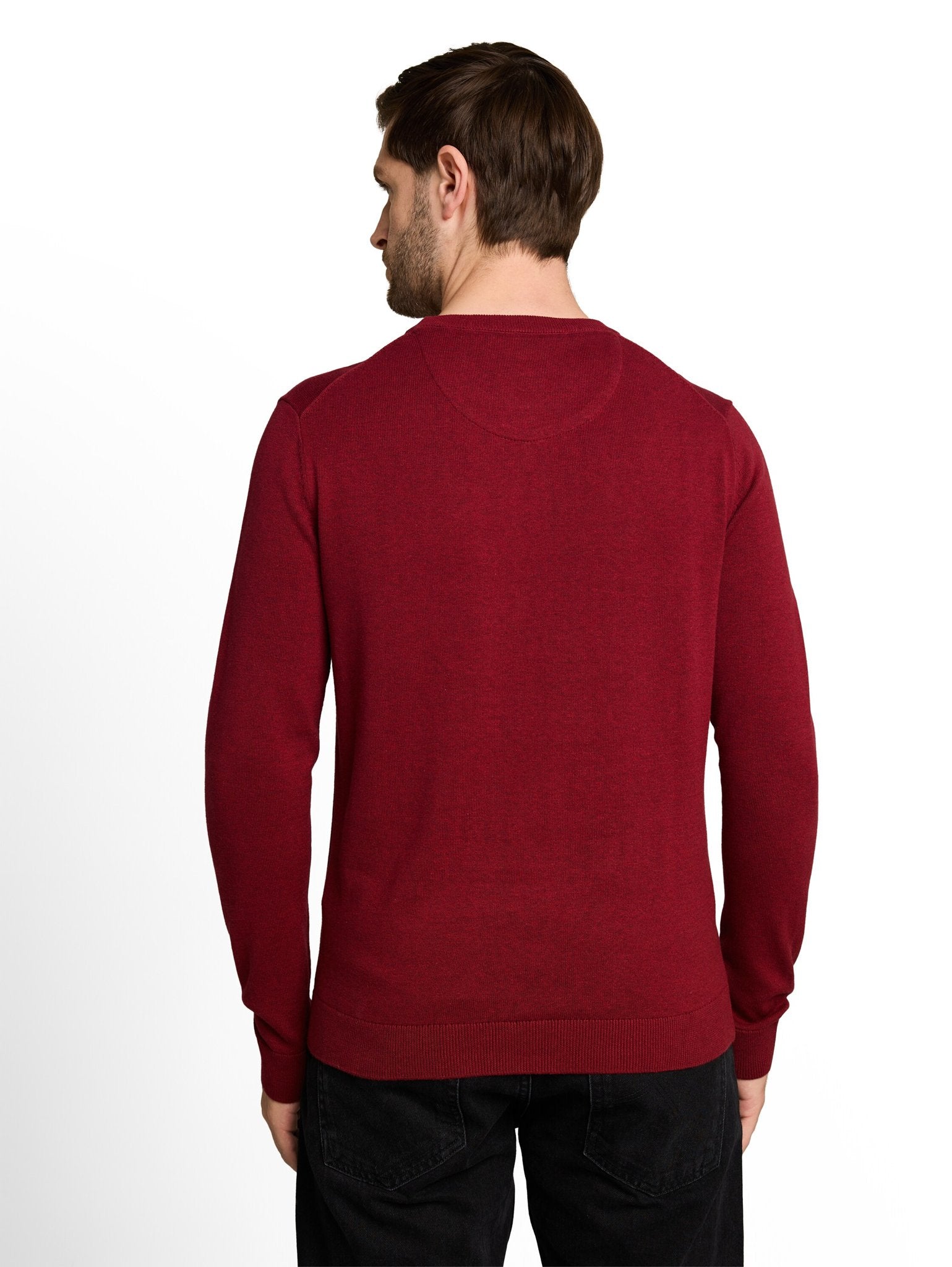 Tom Tailor Herren Pullover Carlet Red Mela