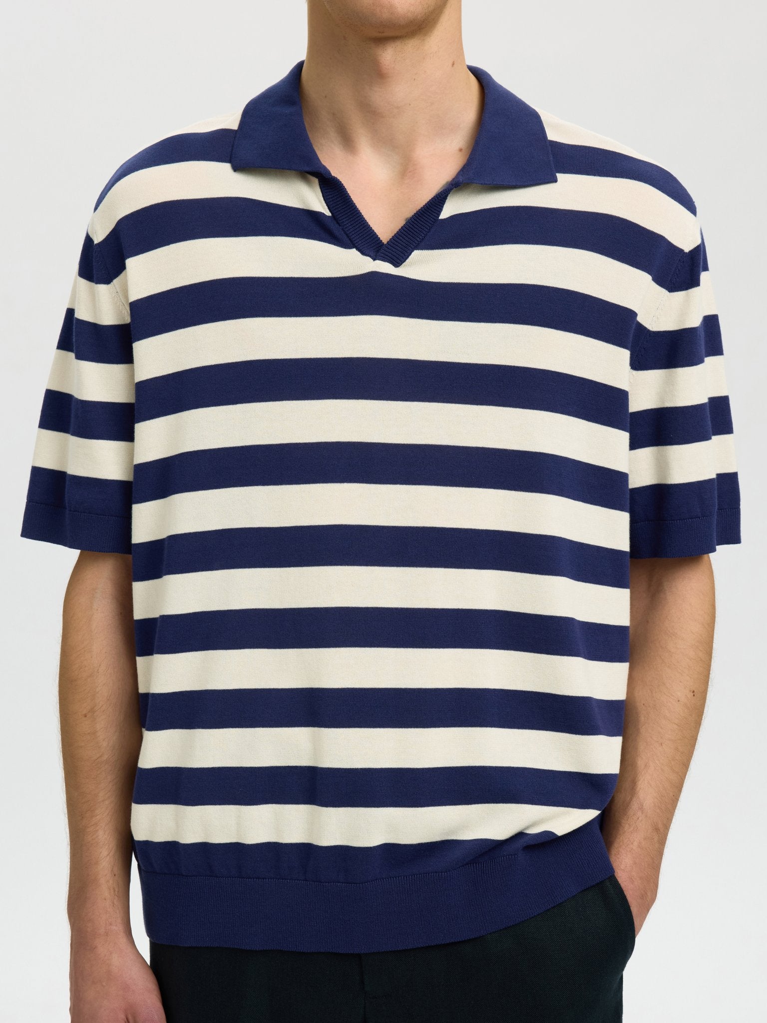 Selected homme Herren Polo-Shirts Ocean