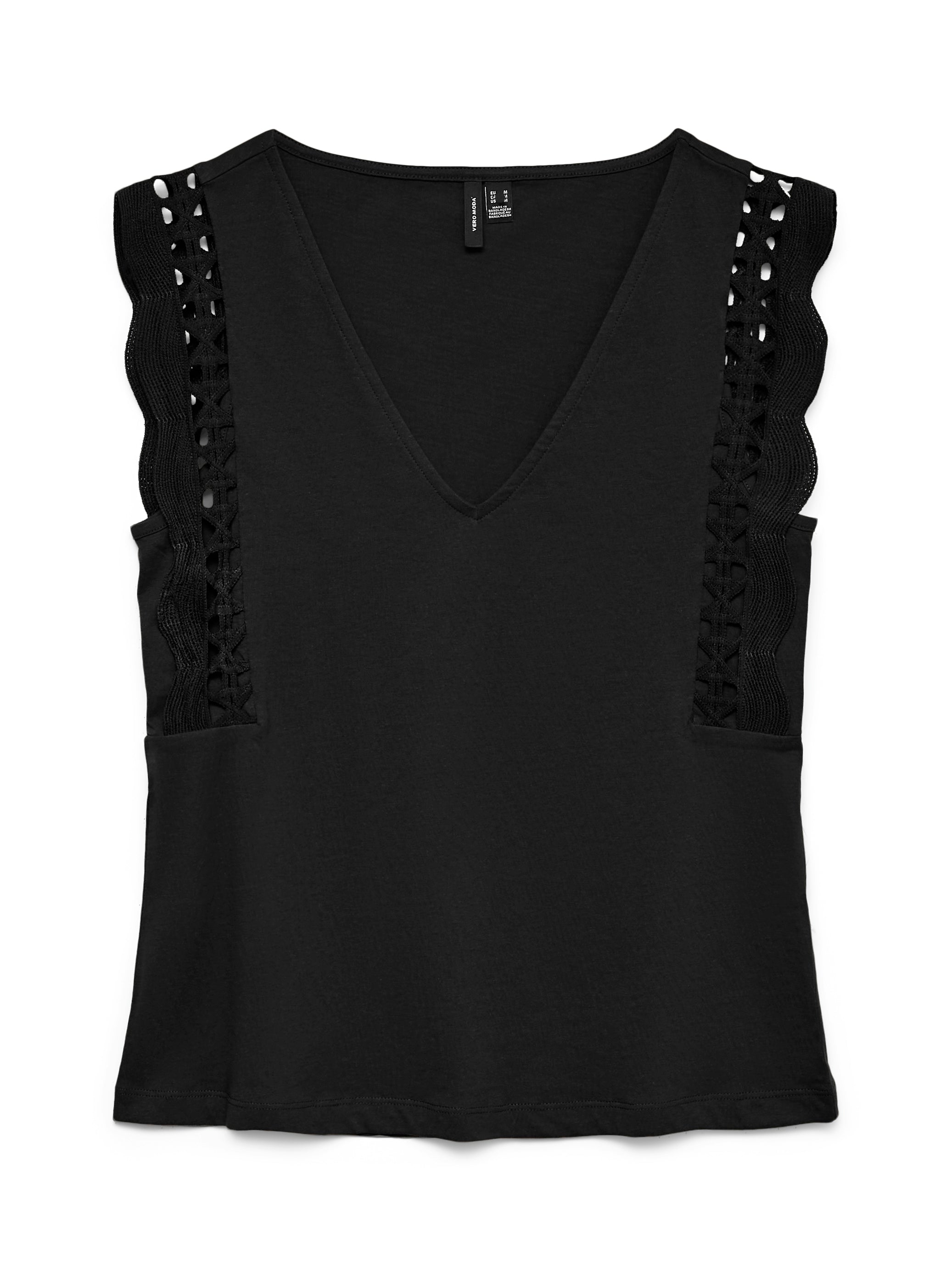 Vero Moda Damen T-Shirts Black