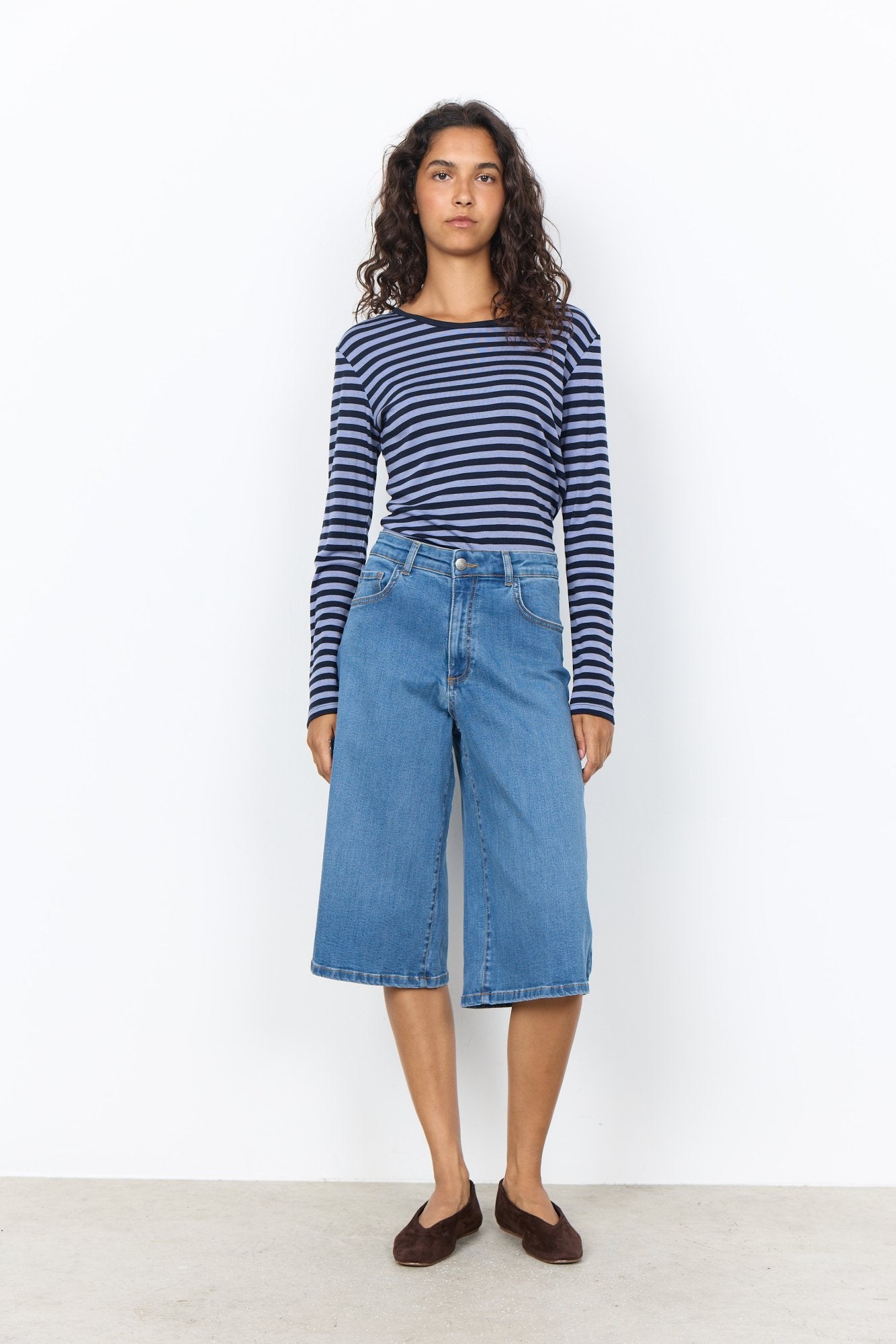 Soya Concept Damen T-Shirts Tempest Combi