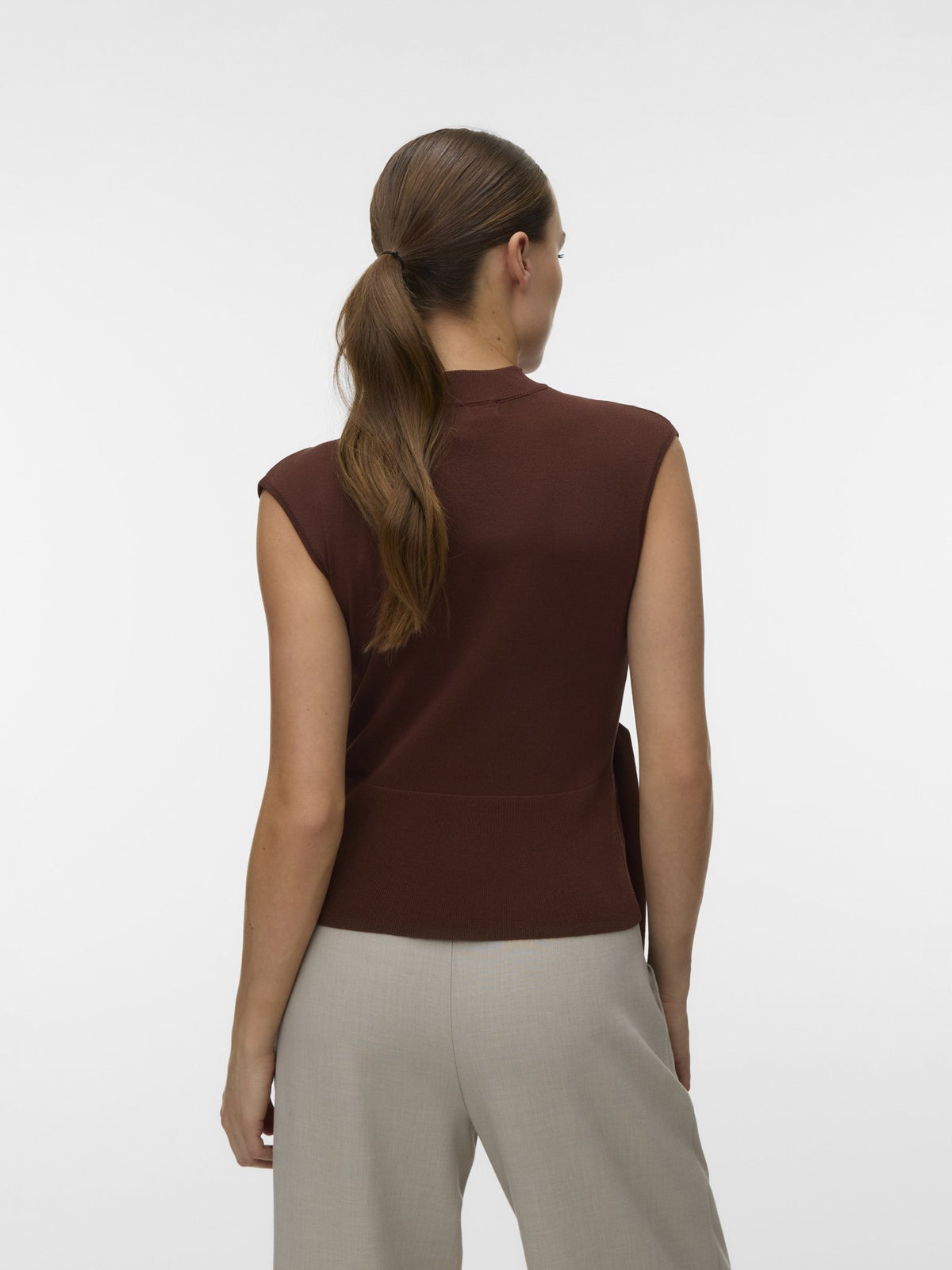 Vero Moda Damen Pullover Potting Soil