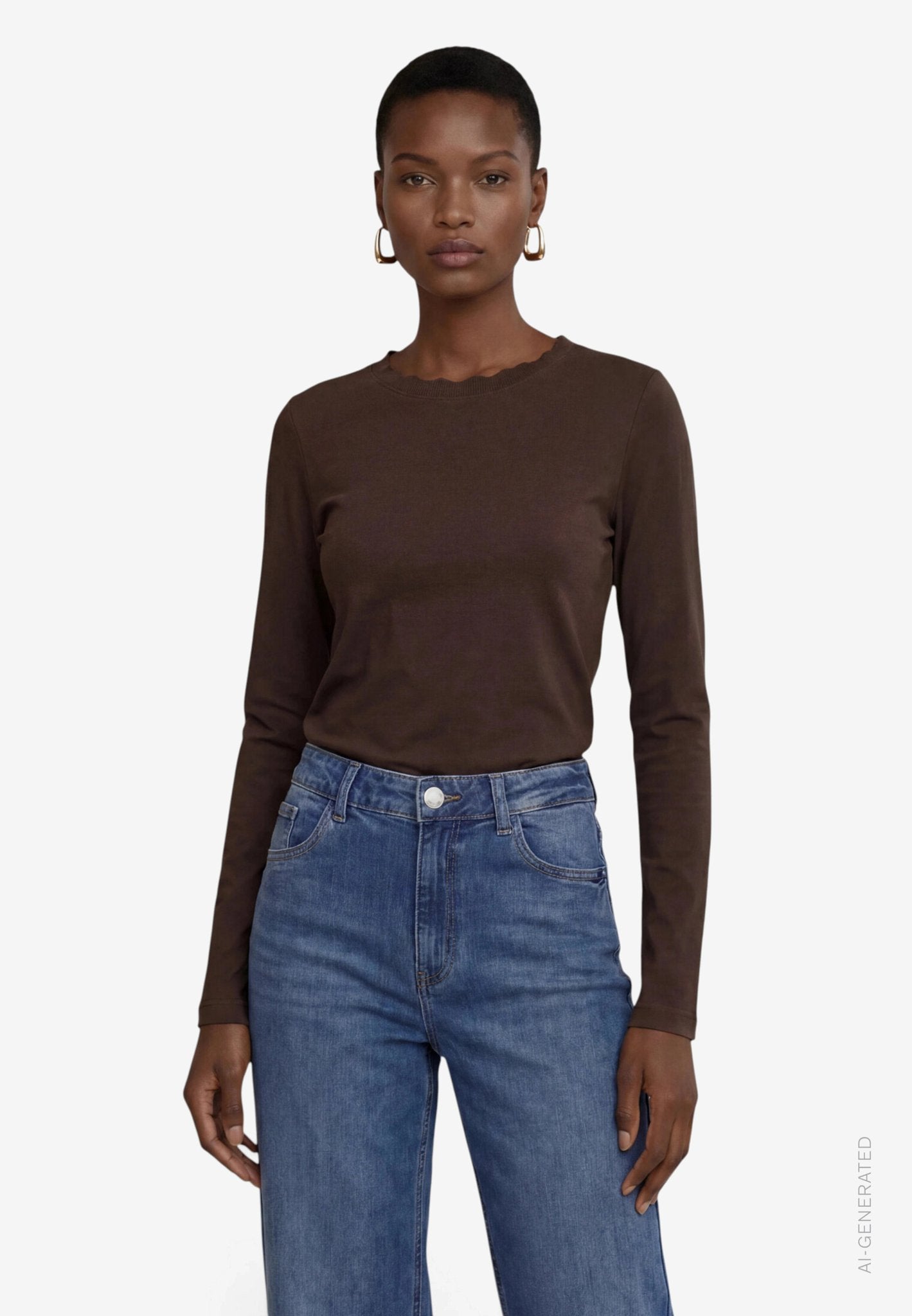 Zero Damen T-Shirts Chocolate Plum
