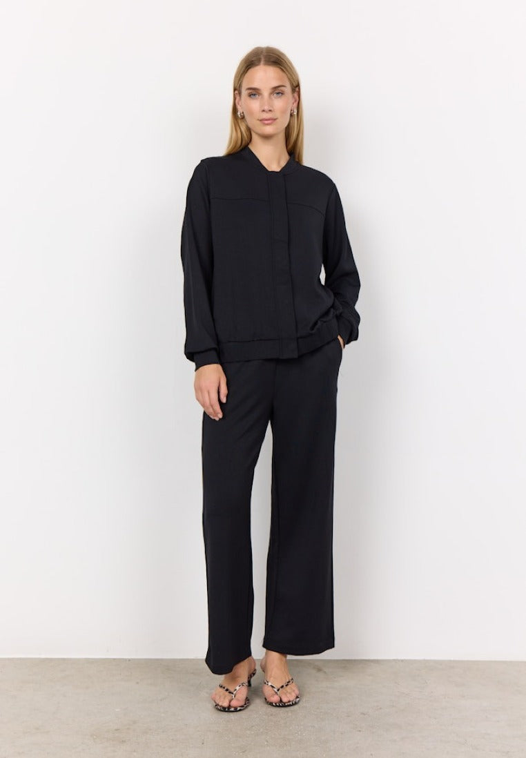 Soya Concept Damen Strickjacken Black