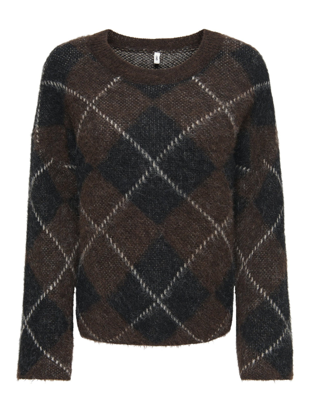 Only Damen Pullover Coffee Bean/Big