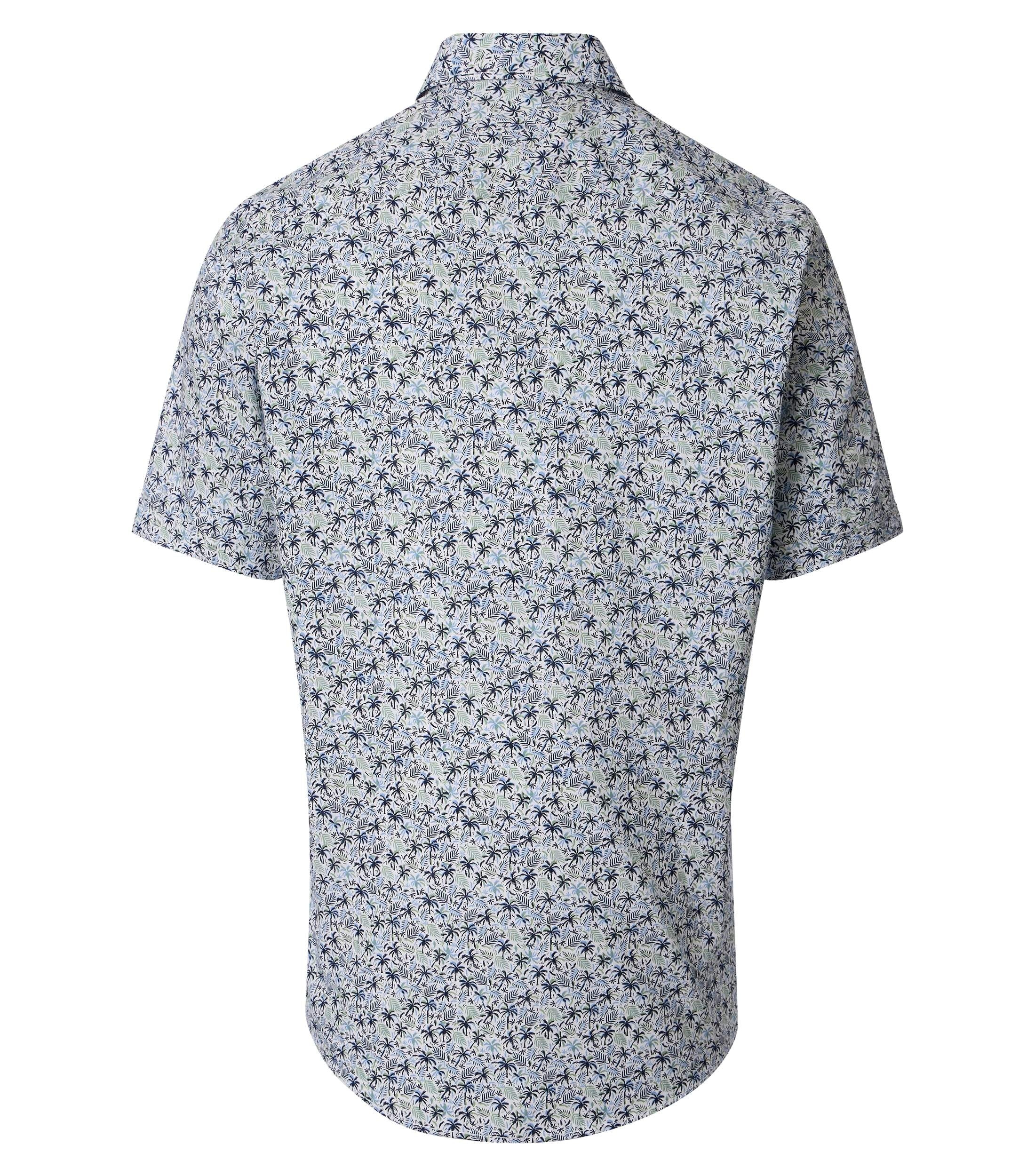 Casa Moda Herren Hemden kurz  Blau