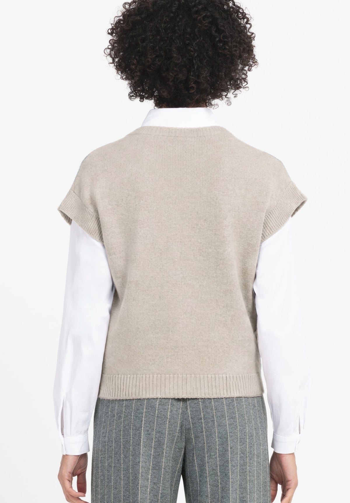 Bianca Damen Pullover Beige Mix