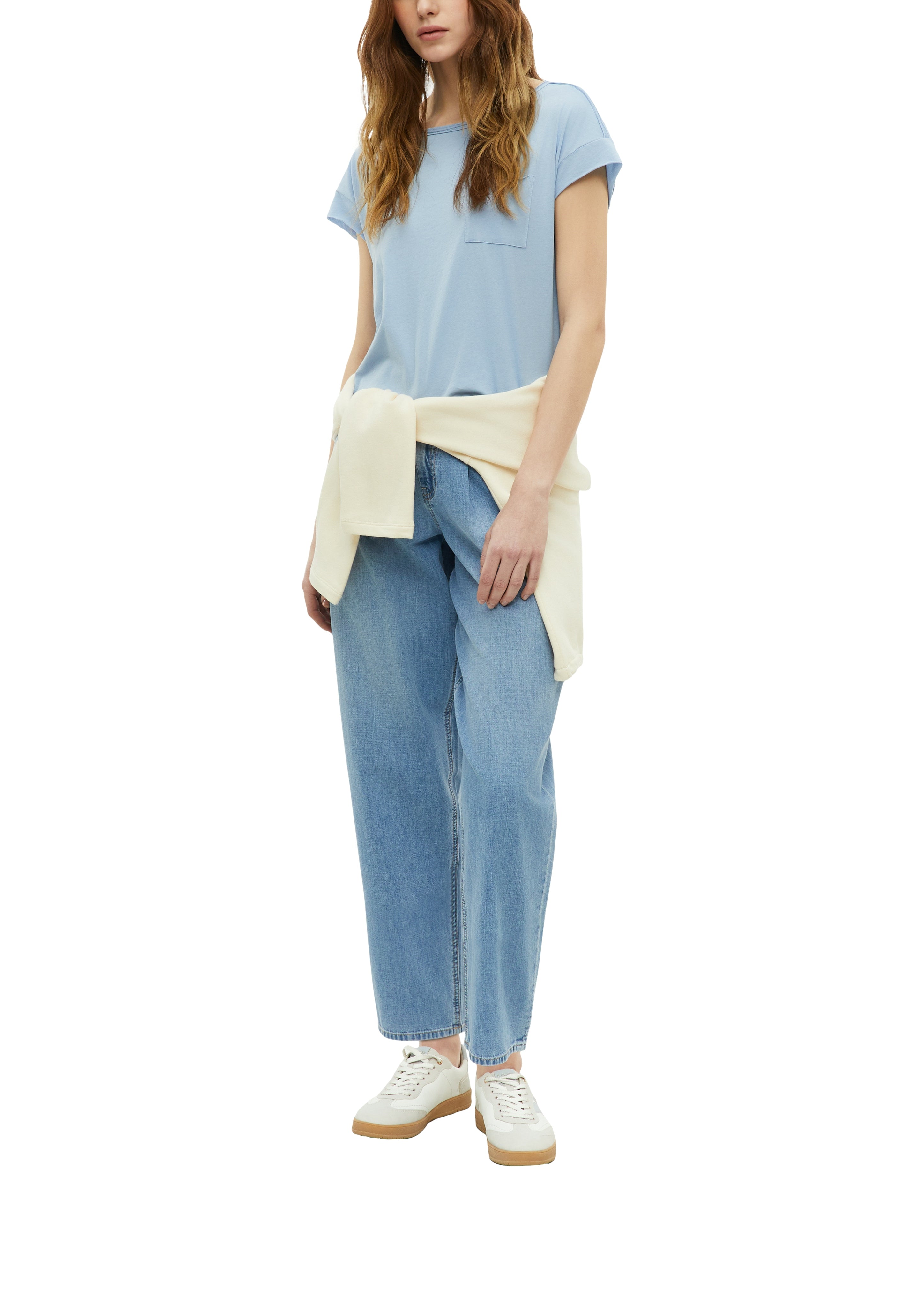 S. Oliver red Damen T-Shirts Blue