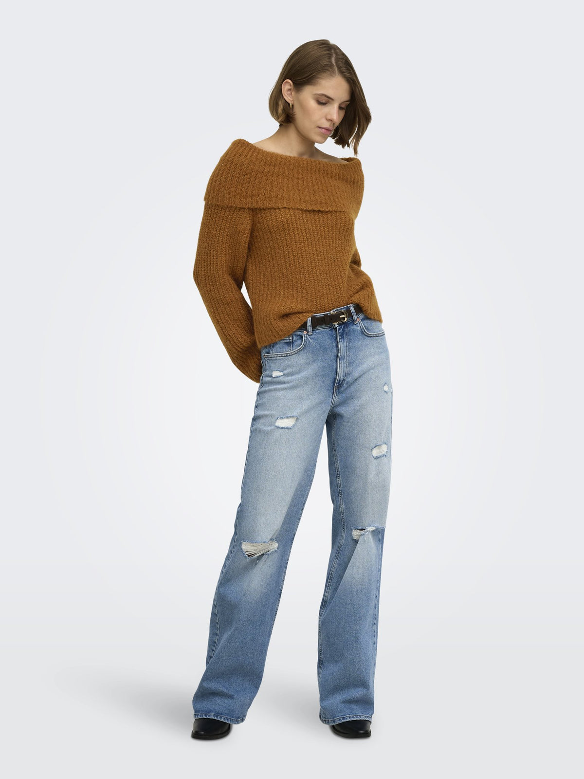 Only Damen Pullover Glazed Ginger