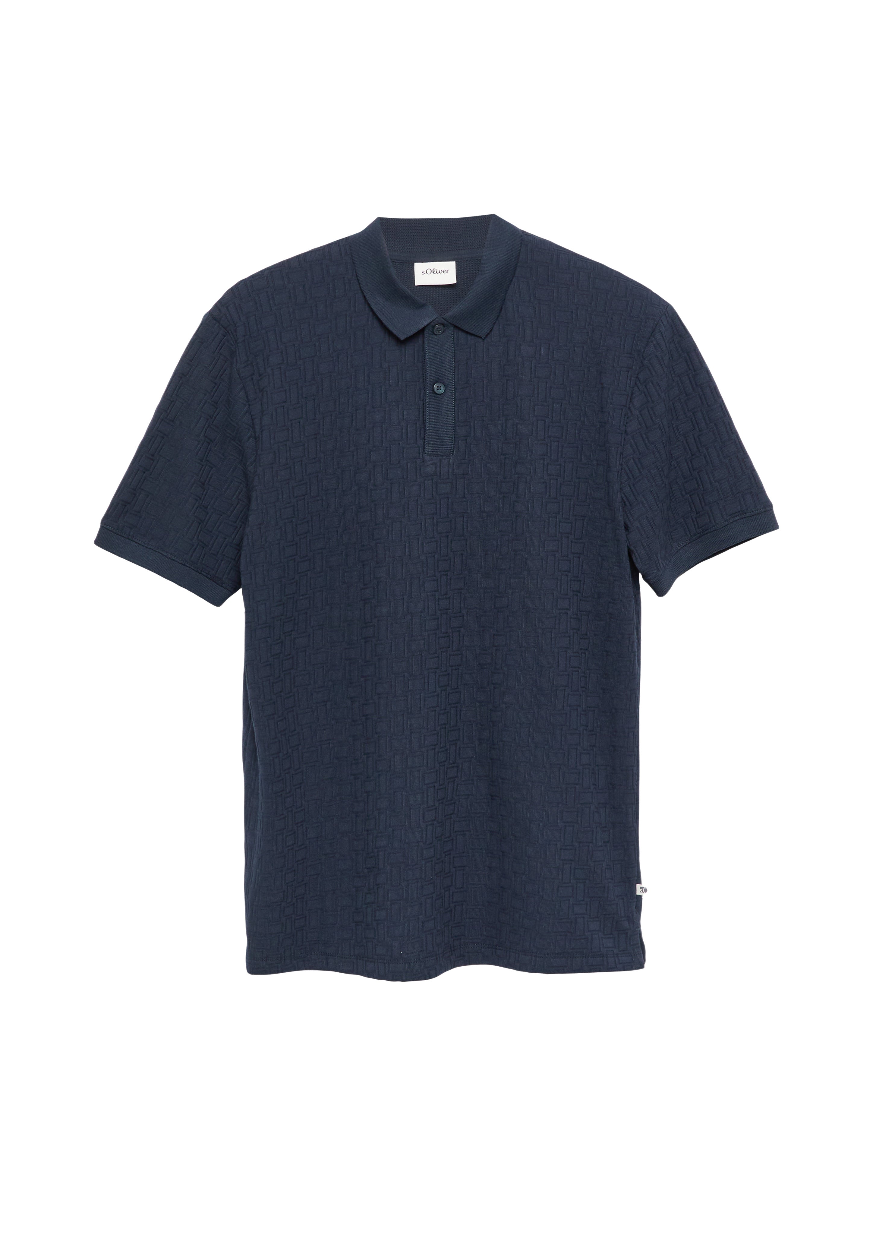 S. Oliver red Herren Polo-Shirts Blue