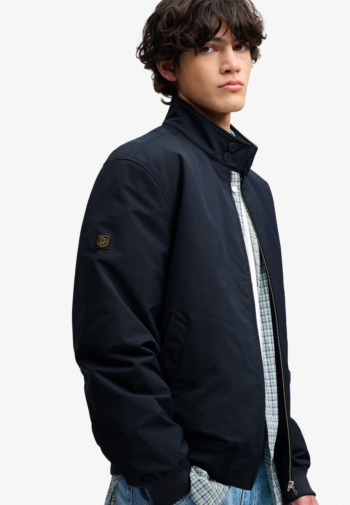 Superdry Herren Jacken T Eclipse Nav