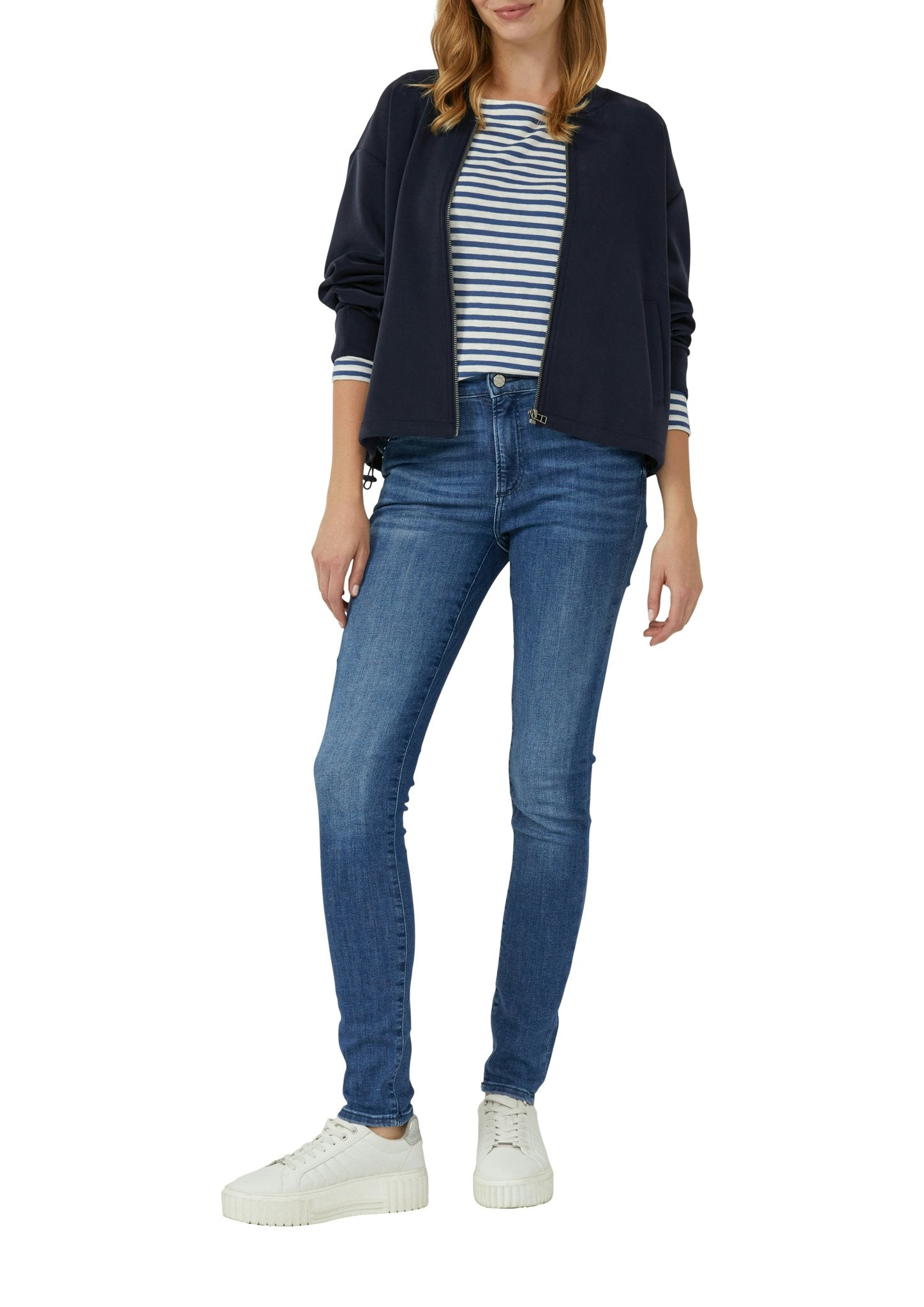 S. Oliver red Damen Jeans Z Blue