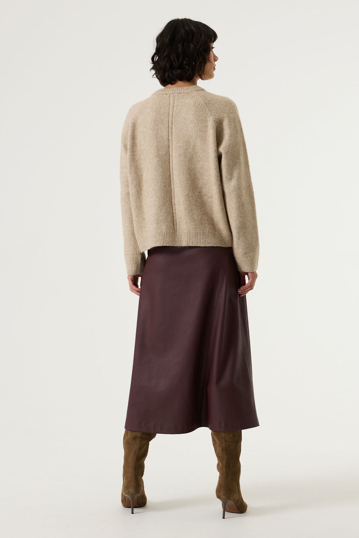 Garcia Damen Strickjacken Winter Camel