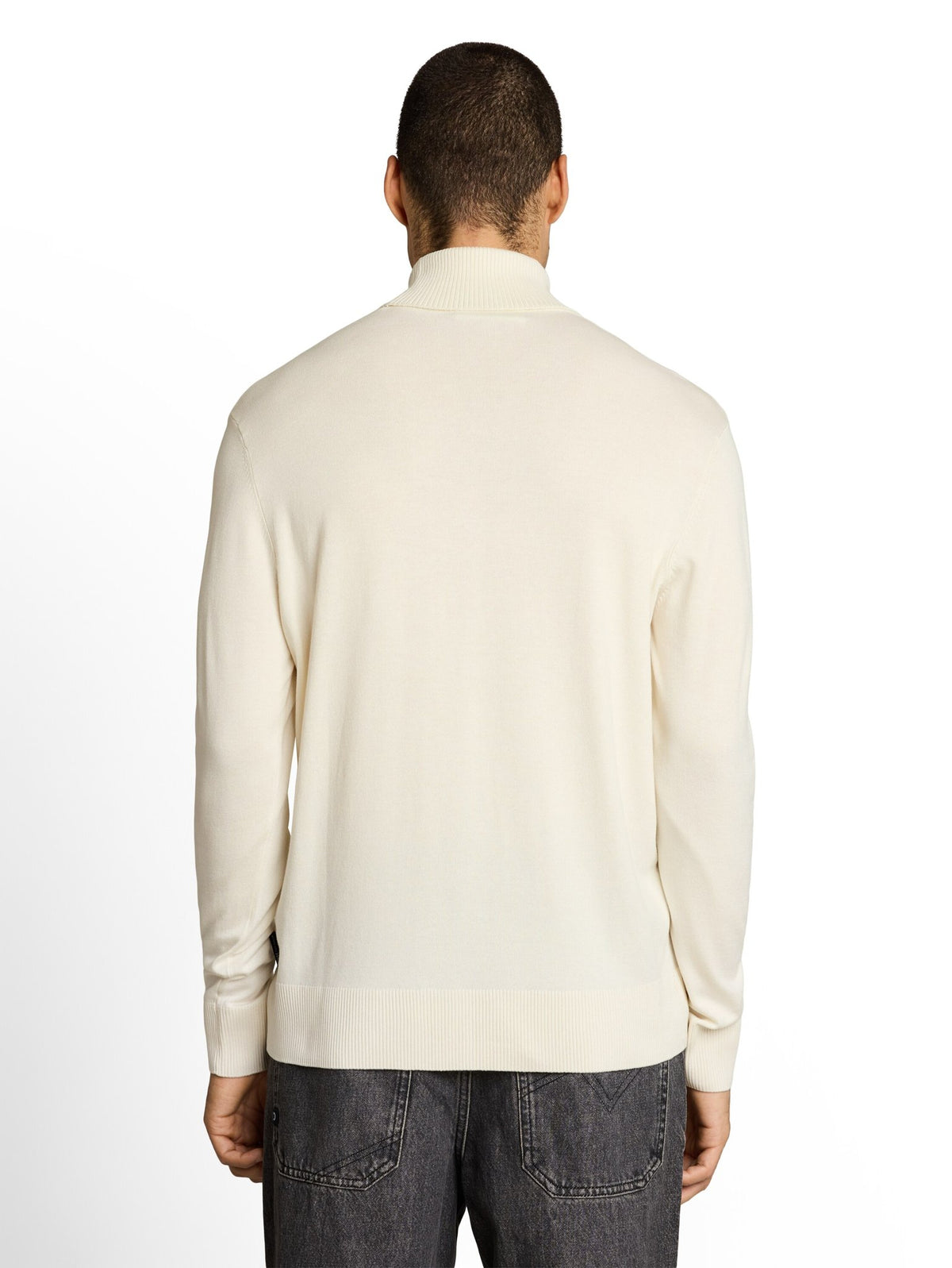 Tom Tailor denim Herren Pullover Gardenia White