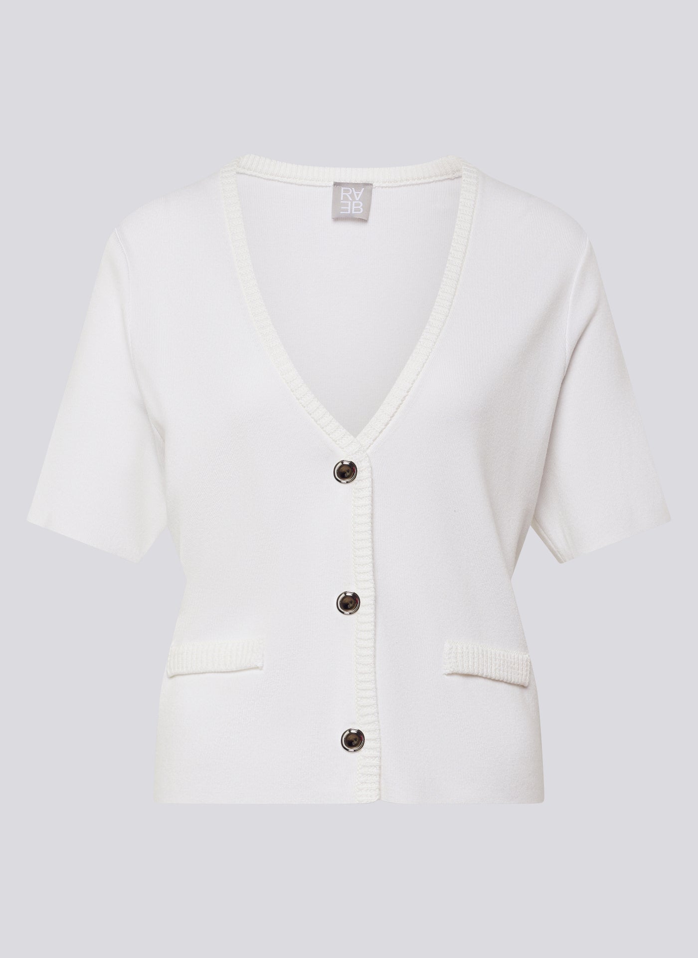 Rabe Damen Strickjacken Weiss