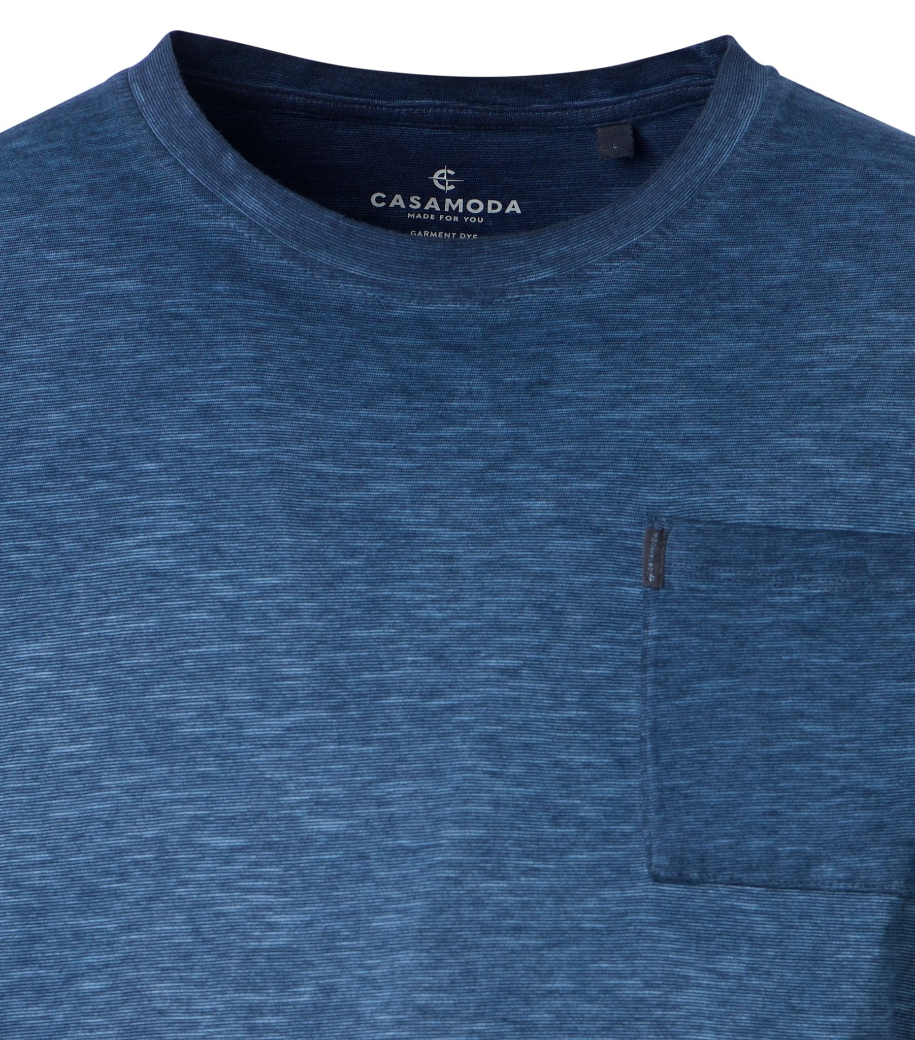 Casa Moda Herren T-Shirts kurz  Blau