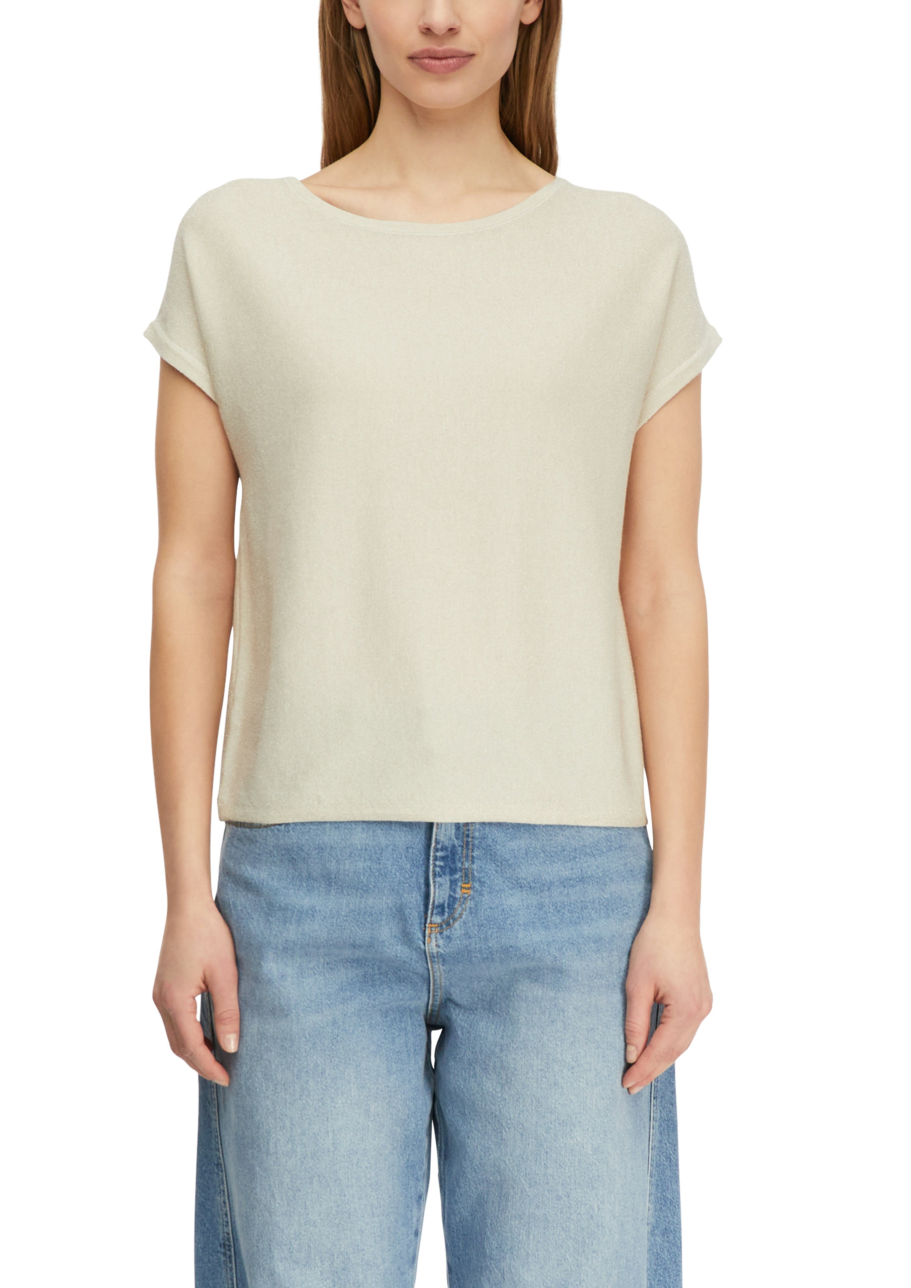 Comma Damen Pullover White