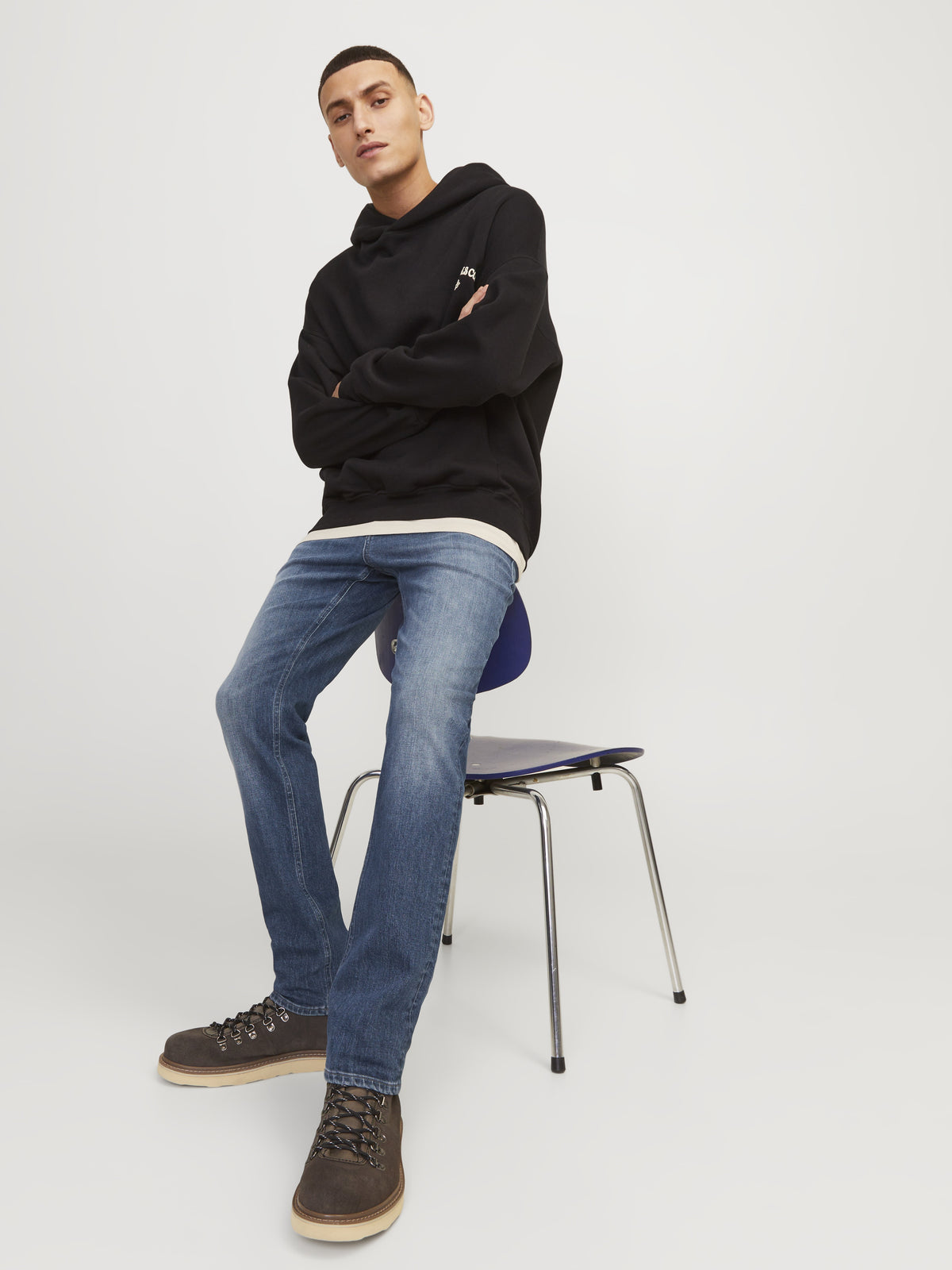 Jack & Jones Herren Jeans Blue Denim