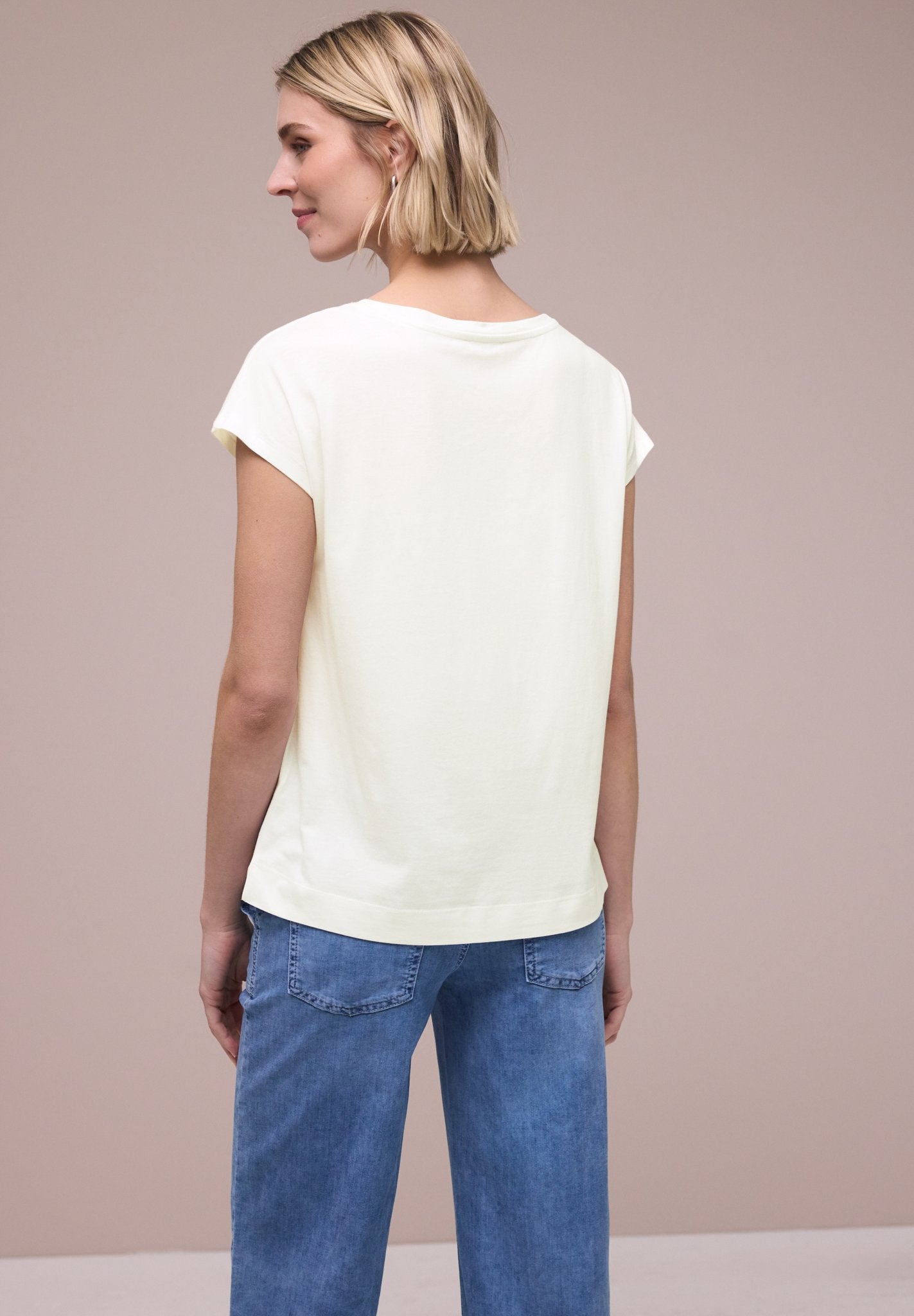 Street One Damen T-Shirts  Off White