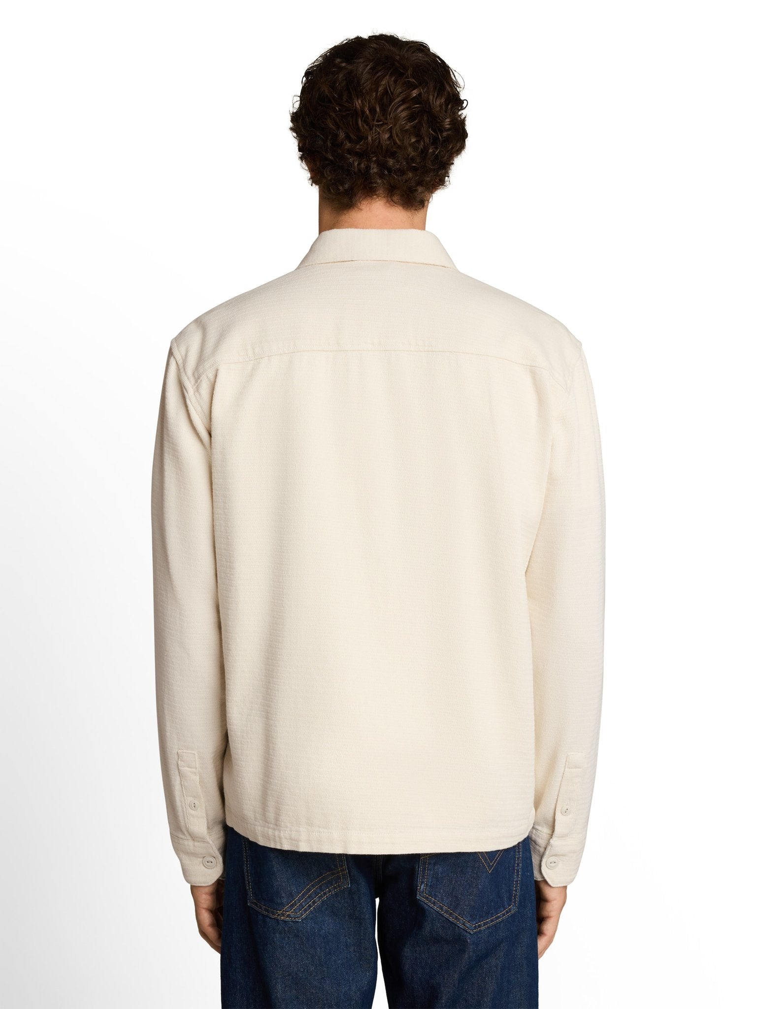 Tom Tailor denim Herren Hemden lang Gardenia White