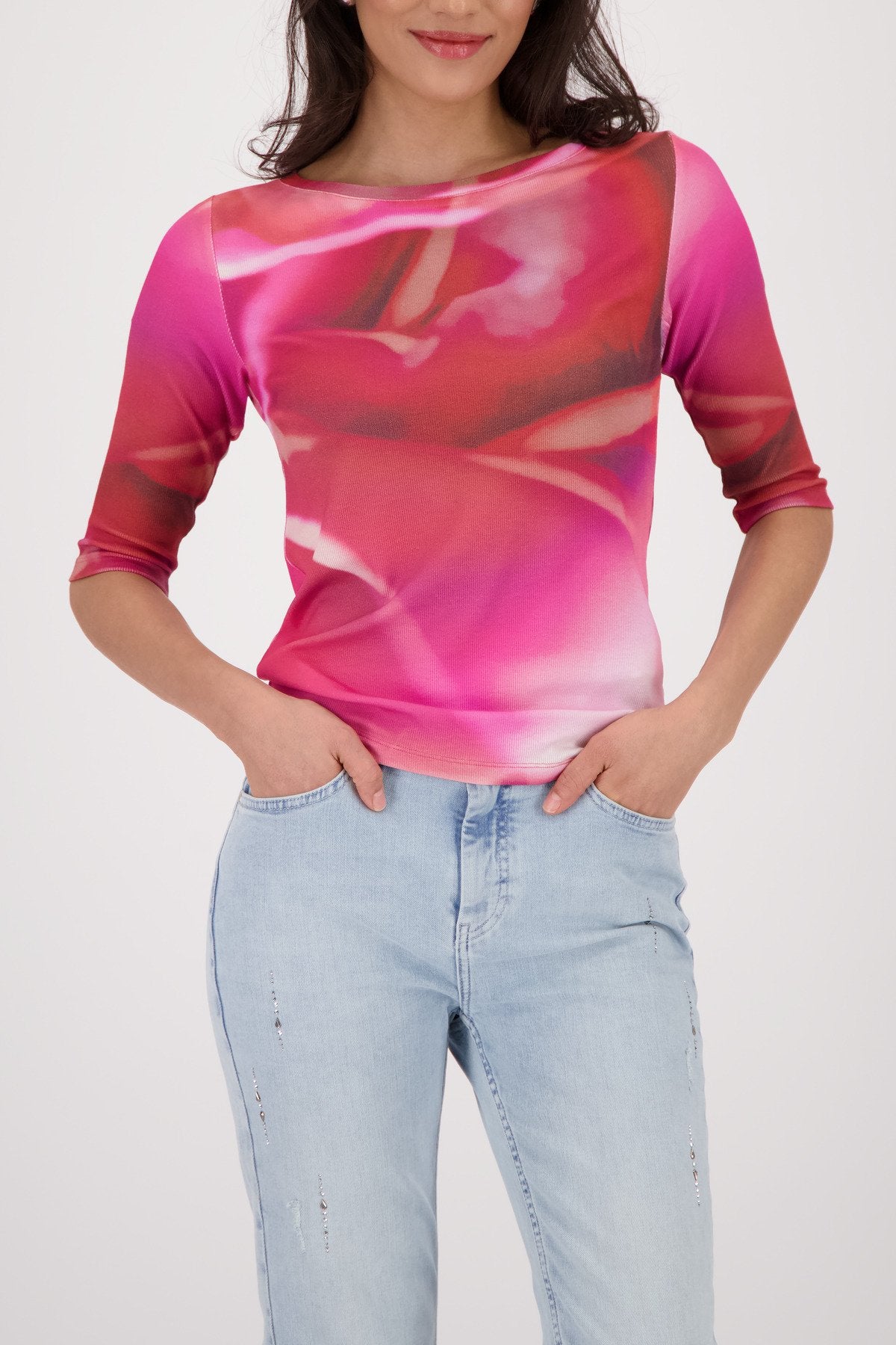Monari Damen T-Shirts  Spring Flow