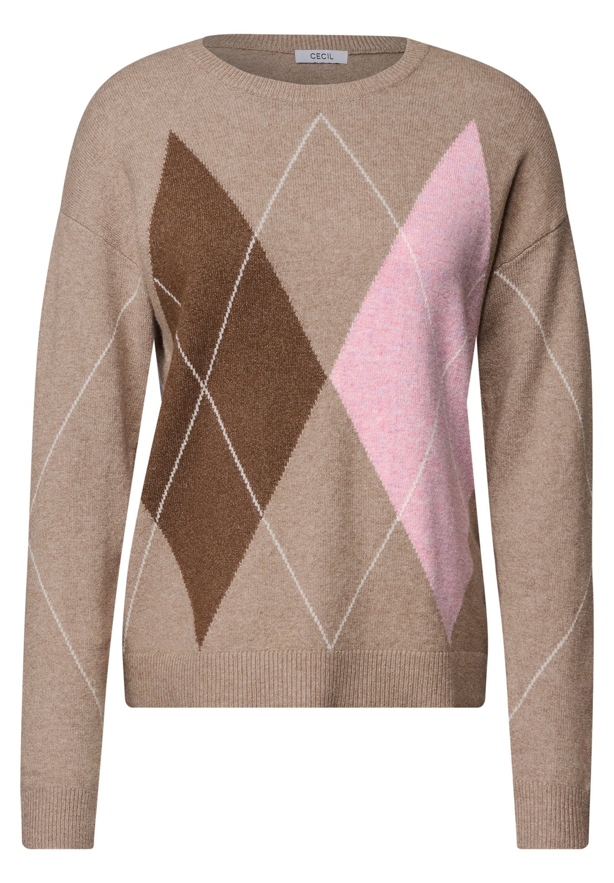 Cecil Damen Pullover  Creamy Mo