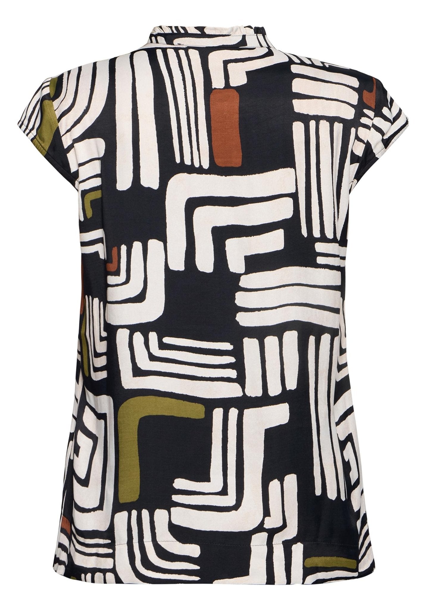 Betty & Co Damen Blusen Black/Cream