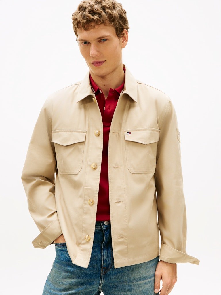 Tommy Hilfiger Herren Jacken Rbt Khaki
