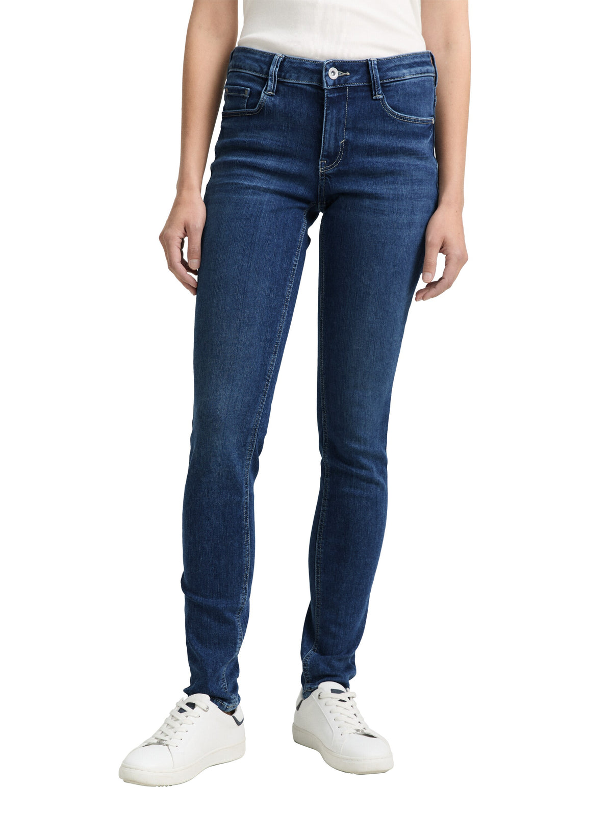 Tom Tailor Damen Jeans Mid Stone Wash