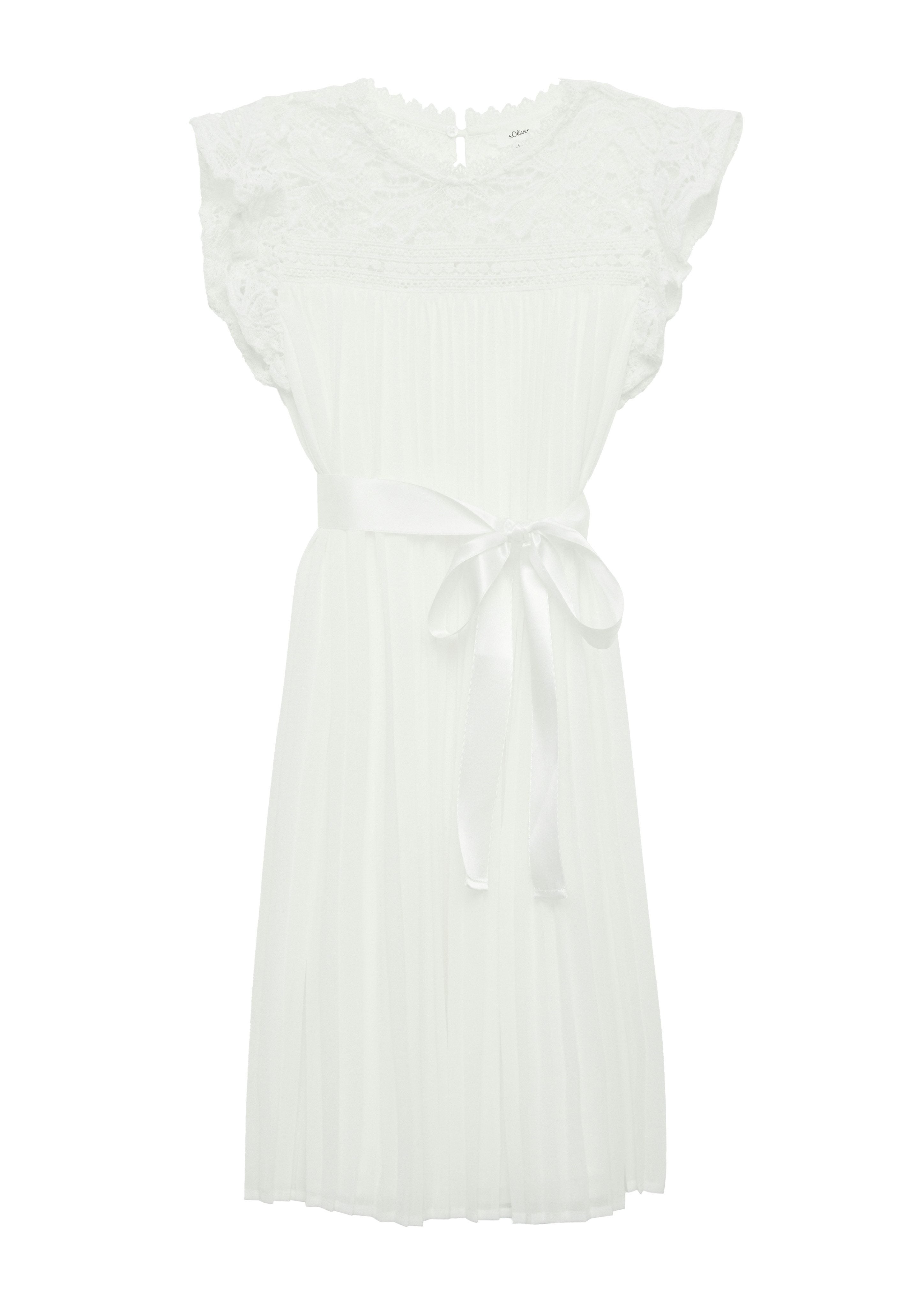 S. Oliver Mädchen Kleider White