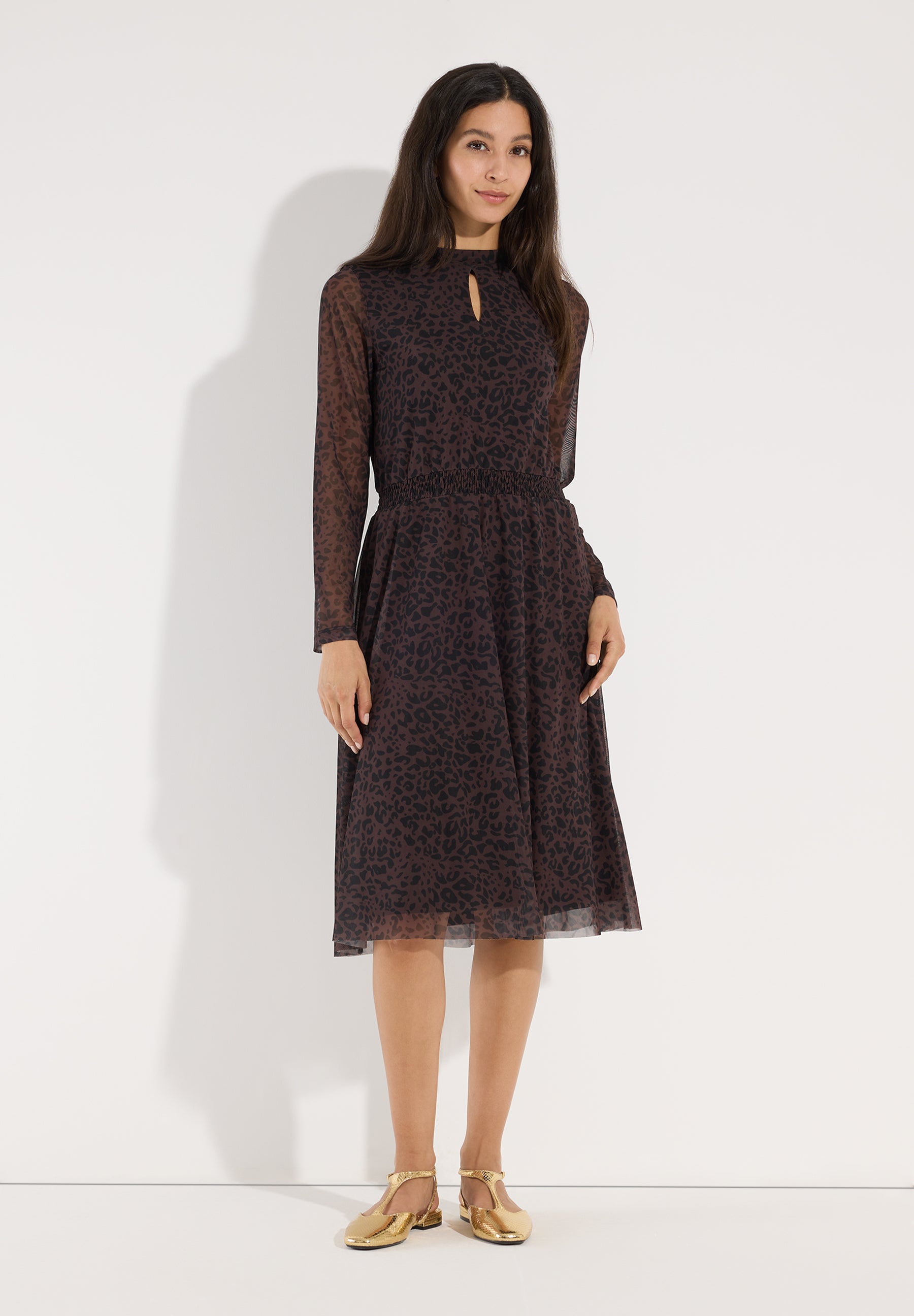 More & More Damen Kleider Twotone Le