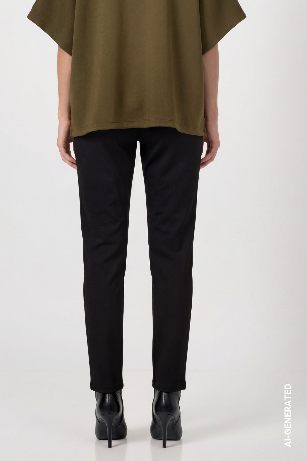 Monari Damen Hosen  Schwarz