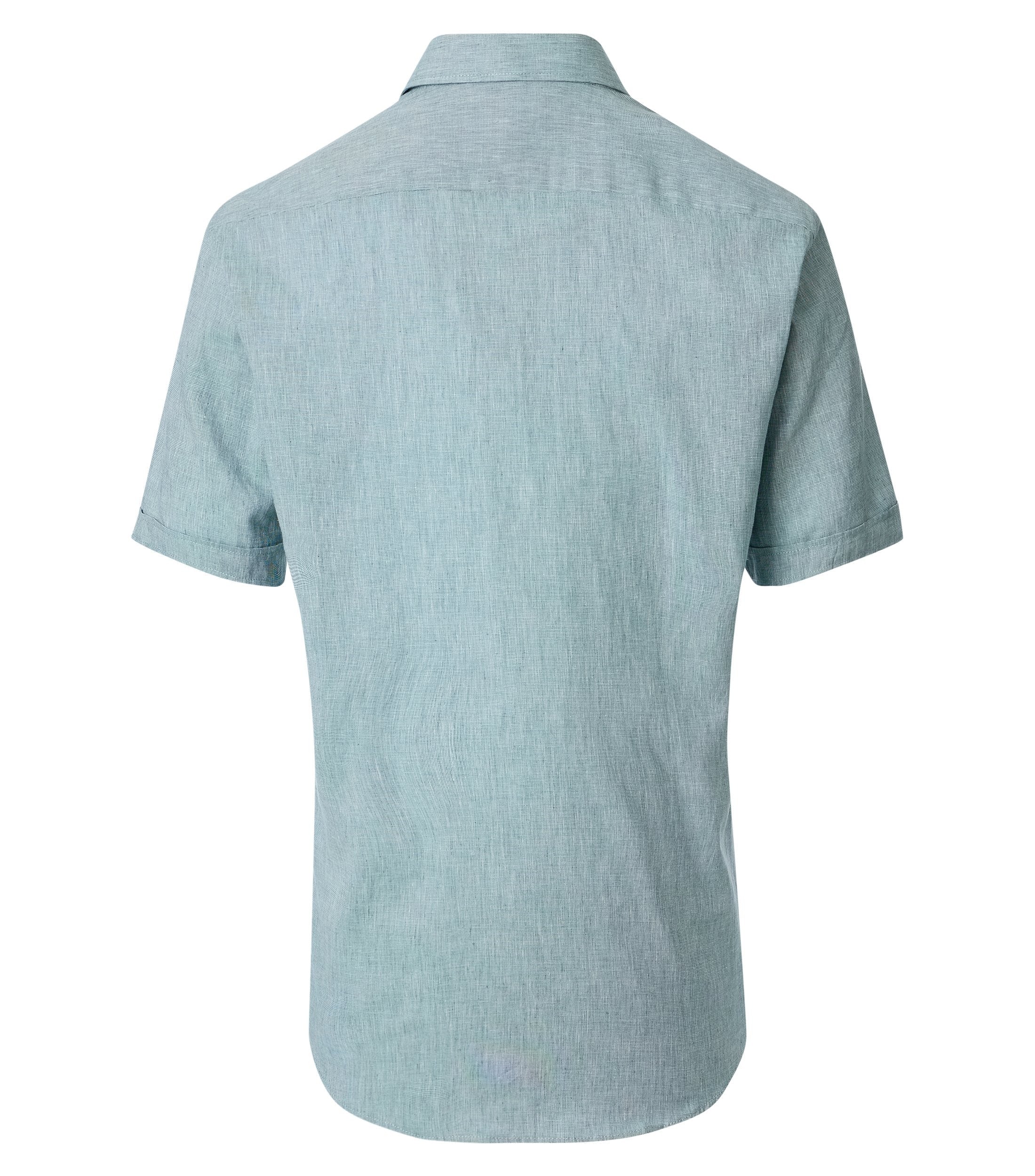 Casa Moda Herren Hemden kurz  Gruen