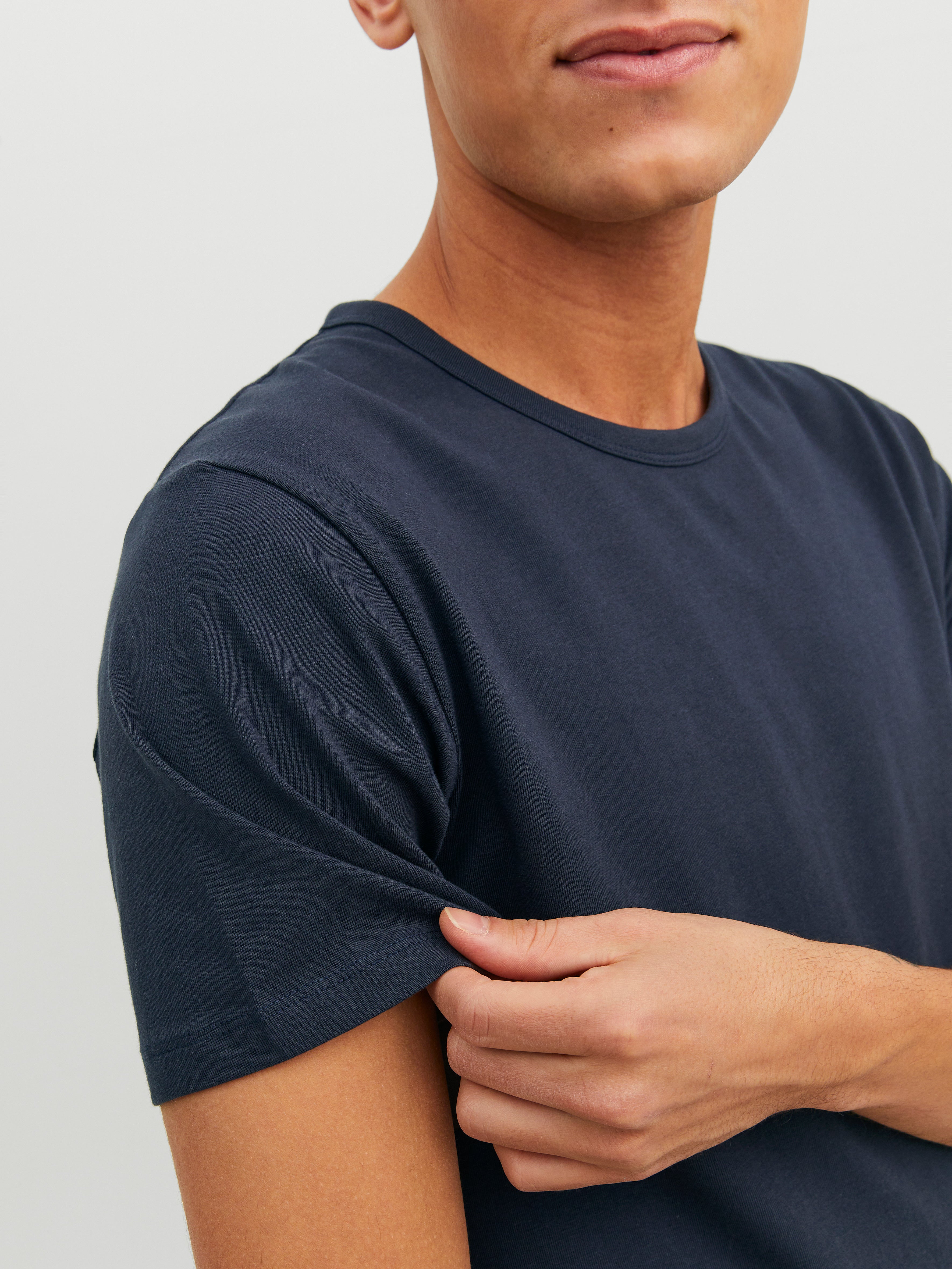 Jack & Jones Herren T-Shirts kurz Navy Blue